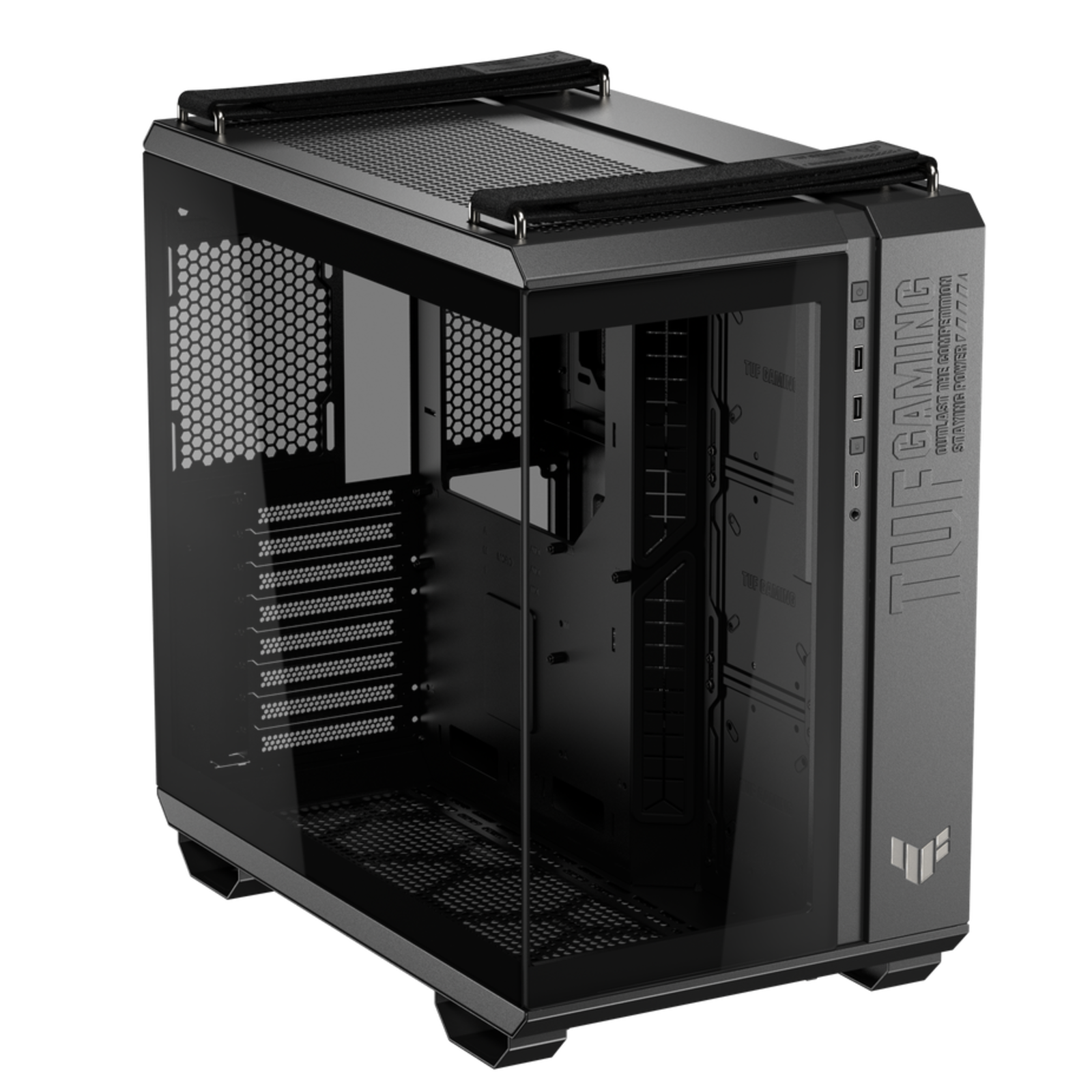ASUS GT502 HORIZON TG ARGB BLACK MT/WITHOUT Power Supply/ATX