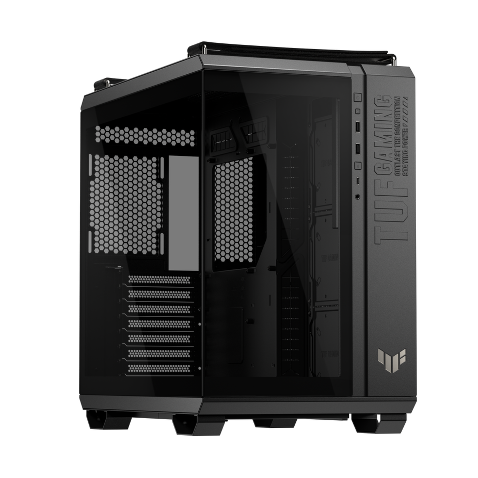 ASUS GT502 HORIZON TG ARGB BLACK MT/WITHOUT Power Supply/ATX