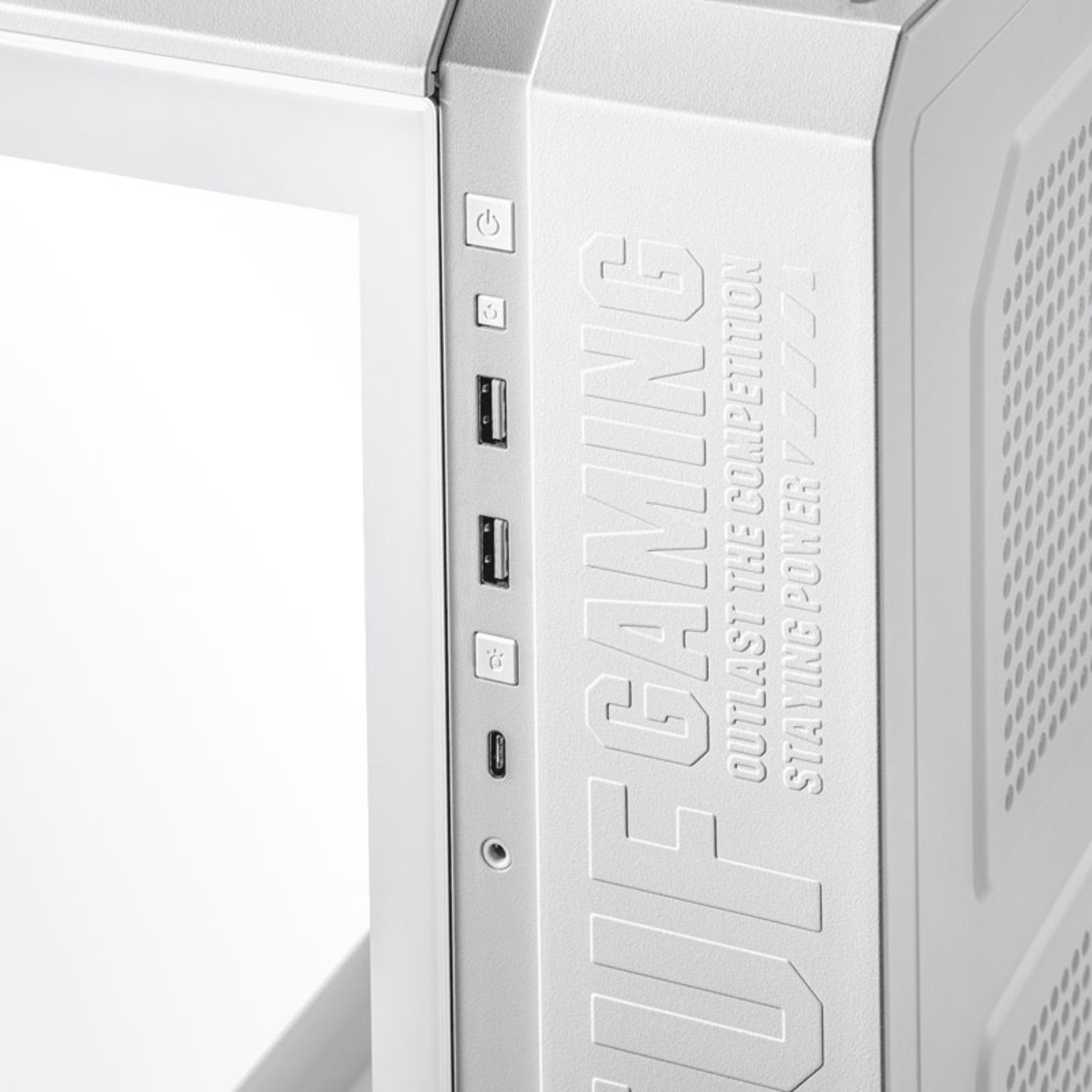 ASUS TUF Gaming GT502 PLUS TG White PC Case