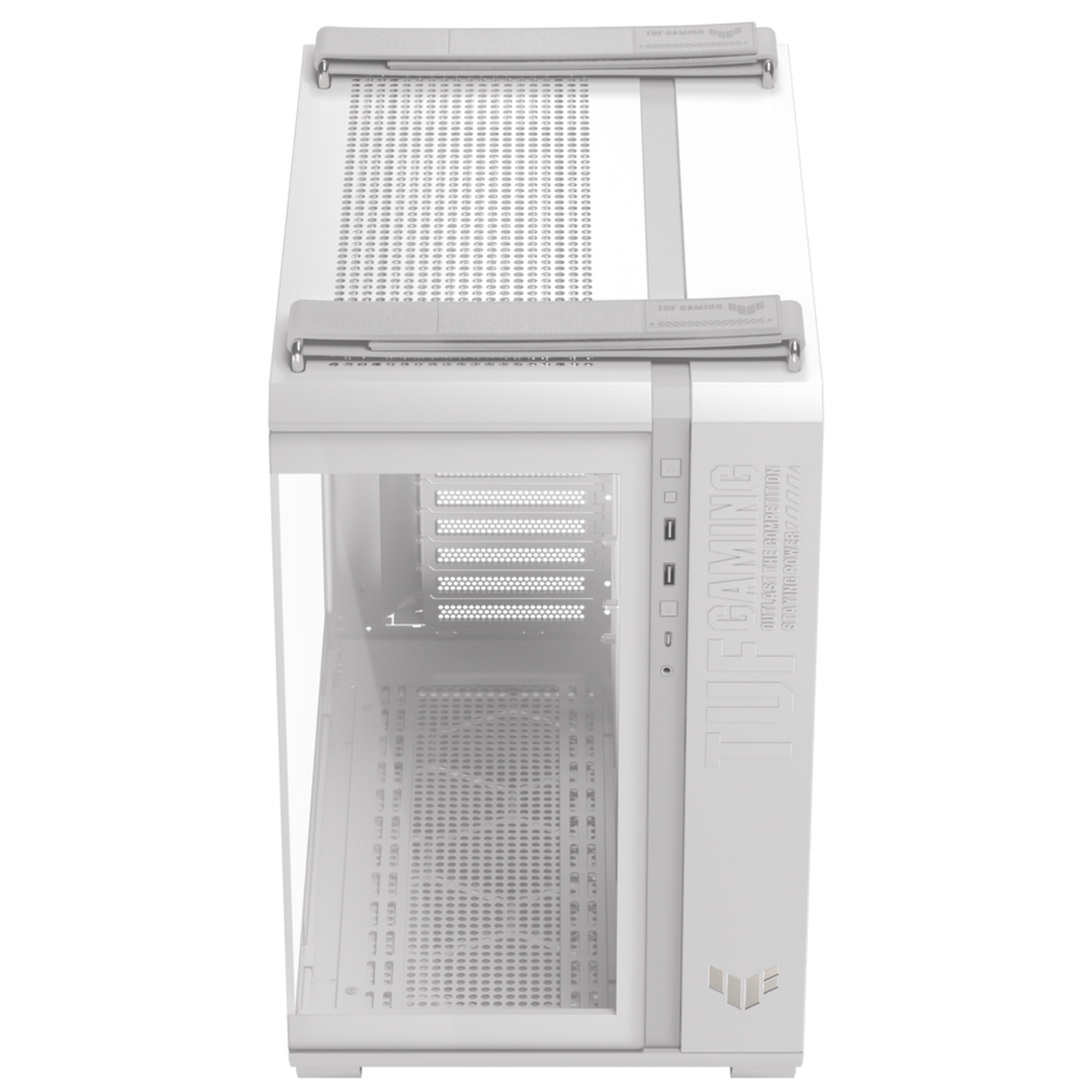 ASUS GT502 HORIZON TG ARGB WHITE MT/WITHOUT Power Supply/ATX