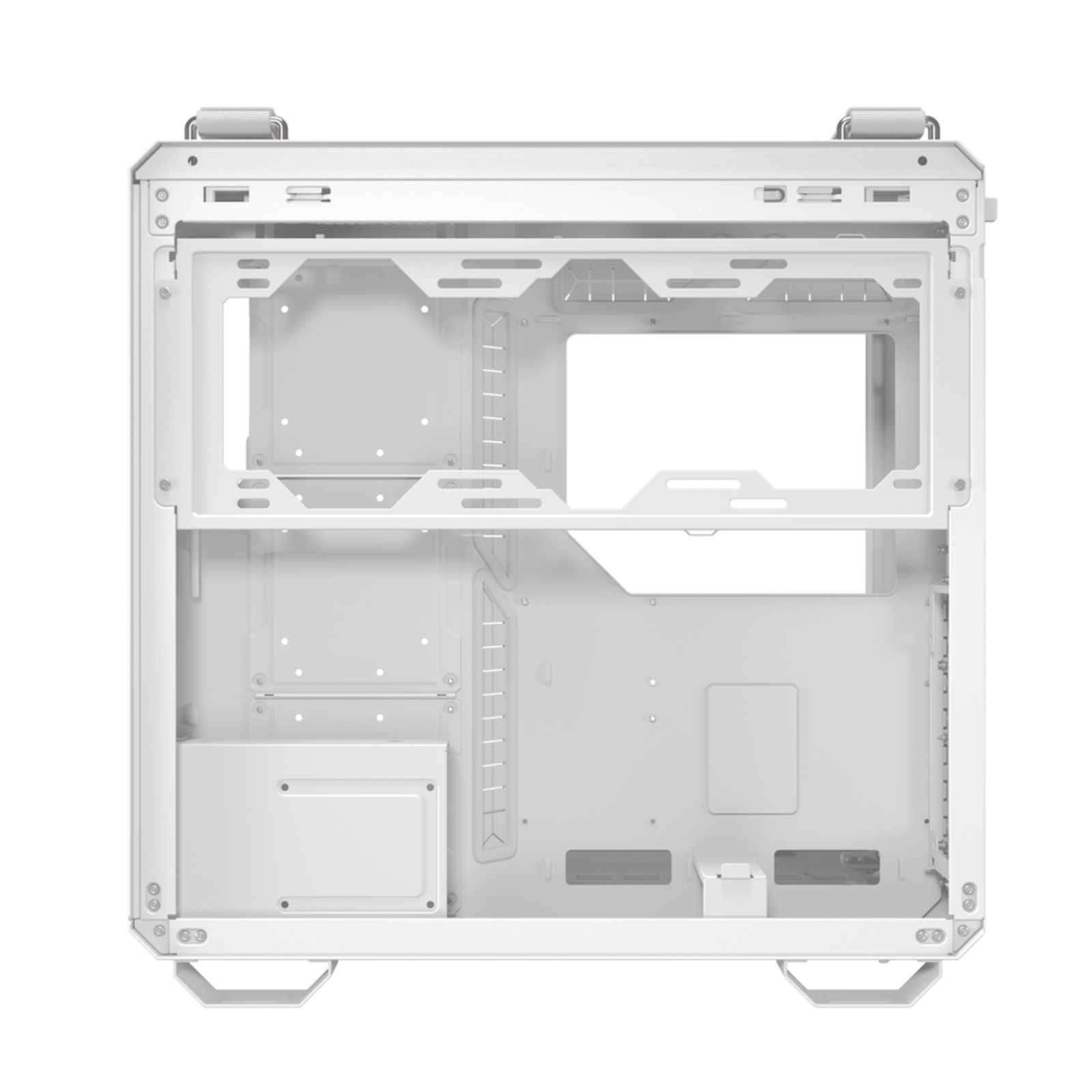 ASUS GT502 HORIZON TG ARGB WHITE MT/WITHOUT Power Supply/ATX