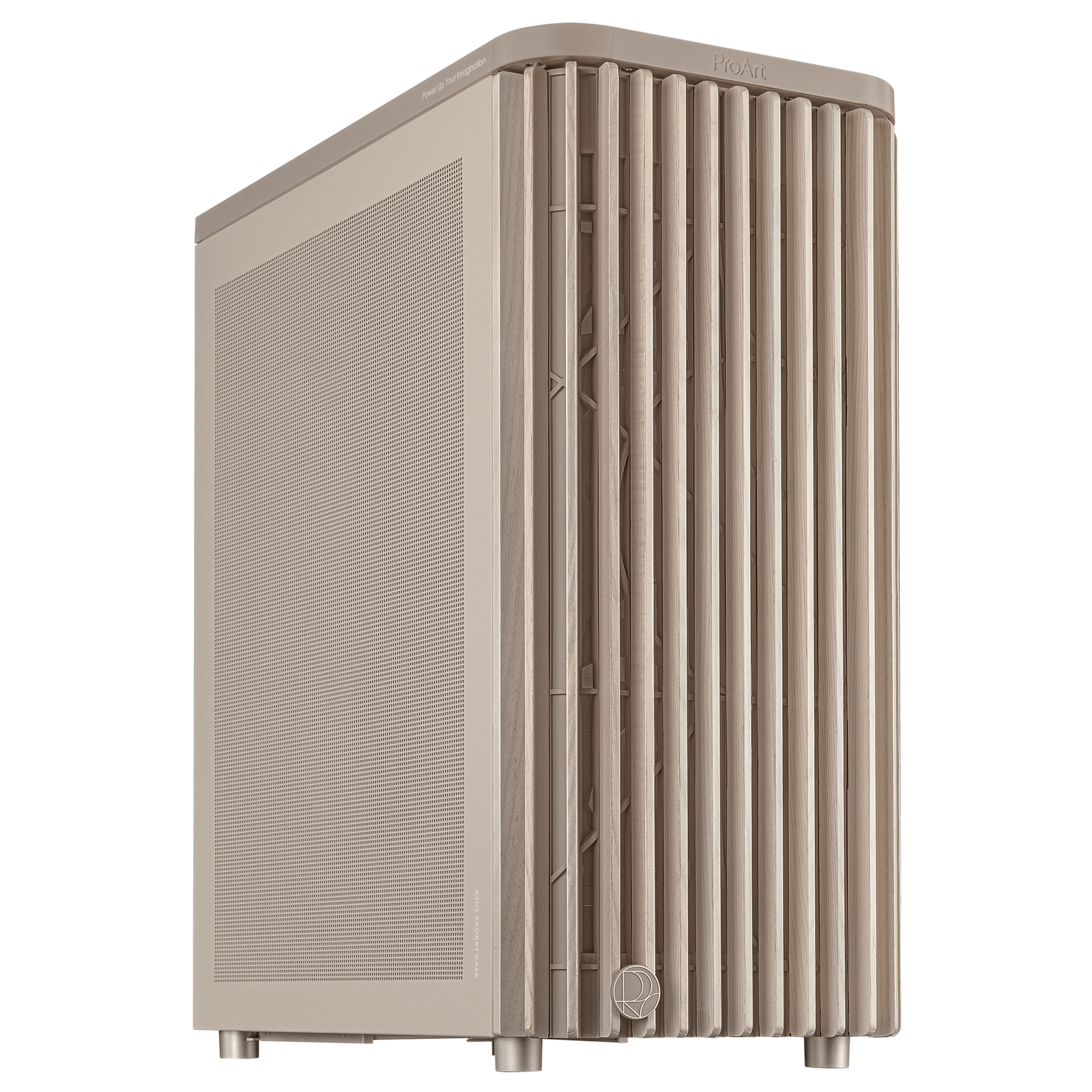 ASUS ProArt PA401 Wood Edition beige PC Case