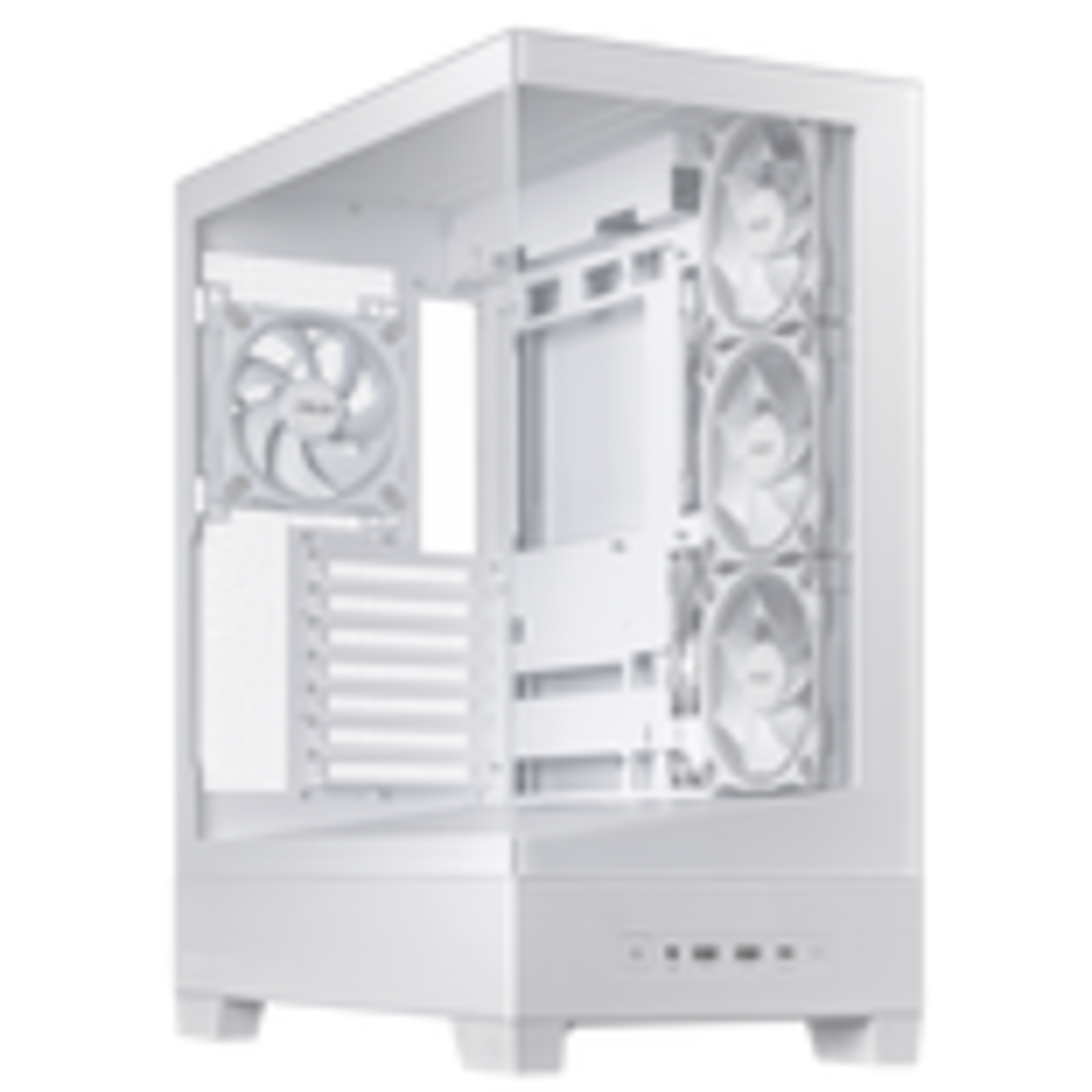 ASUS Case A31 PLUS TG ARGB Mid Tower transparent Side Panel 4x120mm ARGB Fan ARGB Hub White