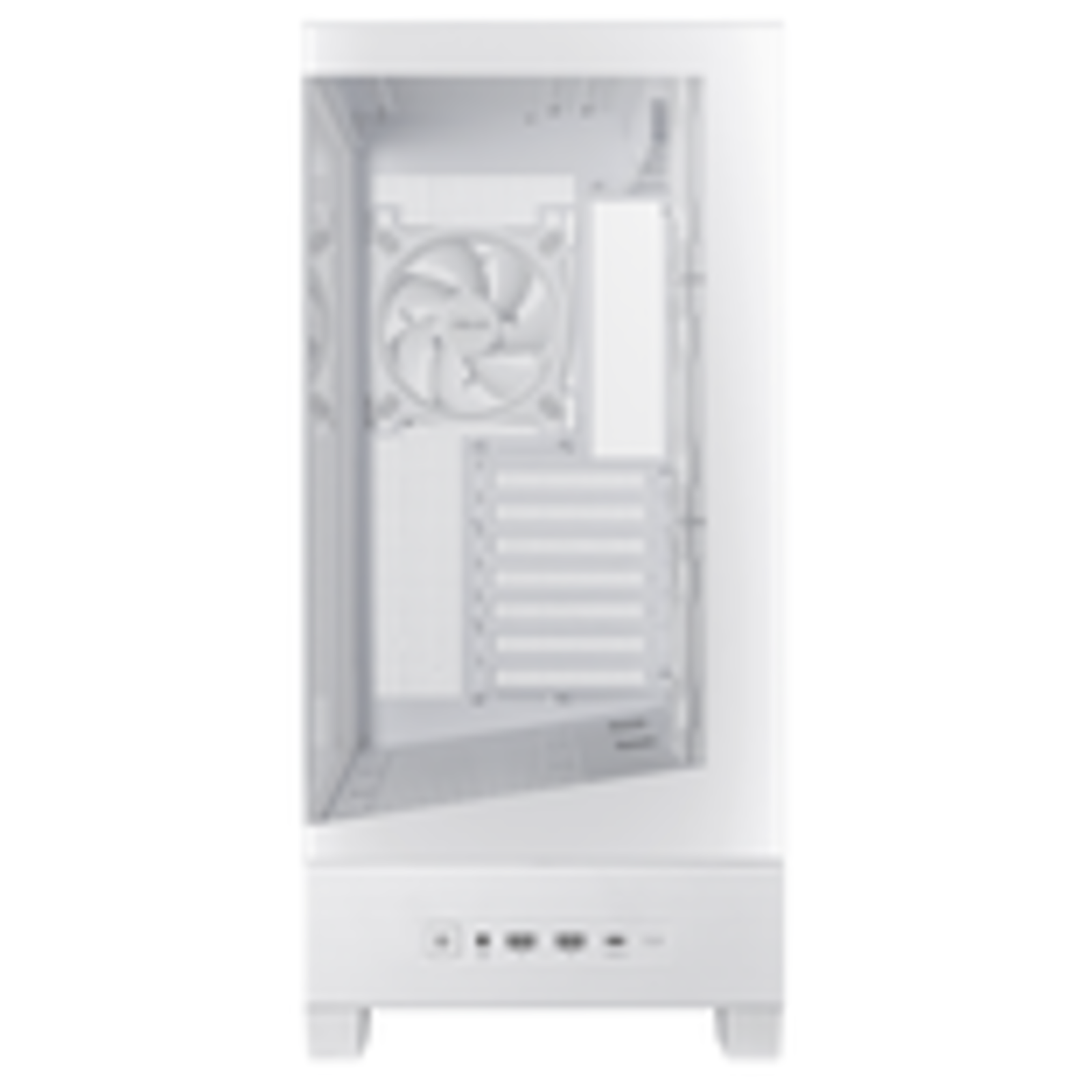 ASUS Case A31 PLUS TG ARGB Mid Tower transparent Side Panel 4x120mm ARGB Fan ARGB Hub White