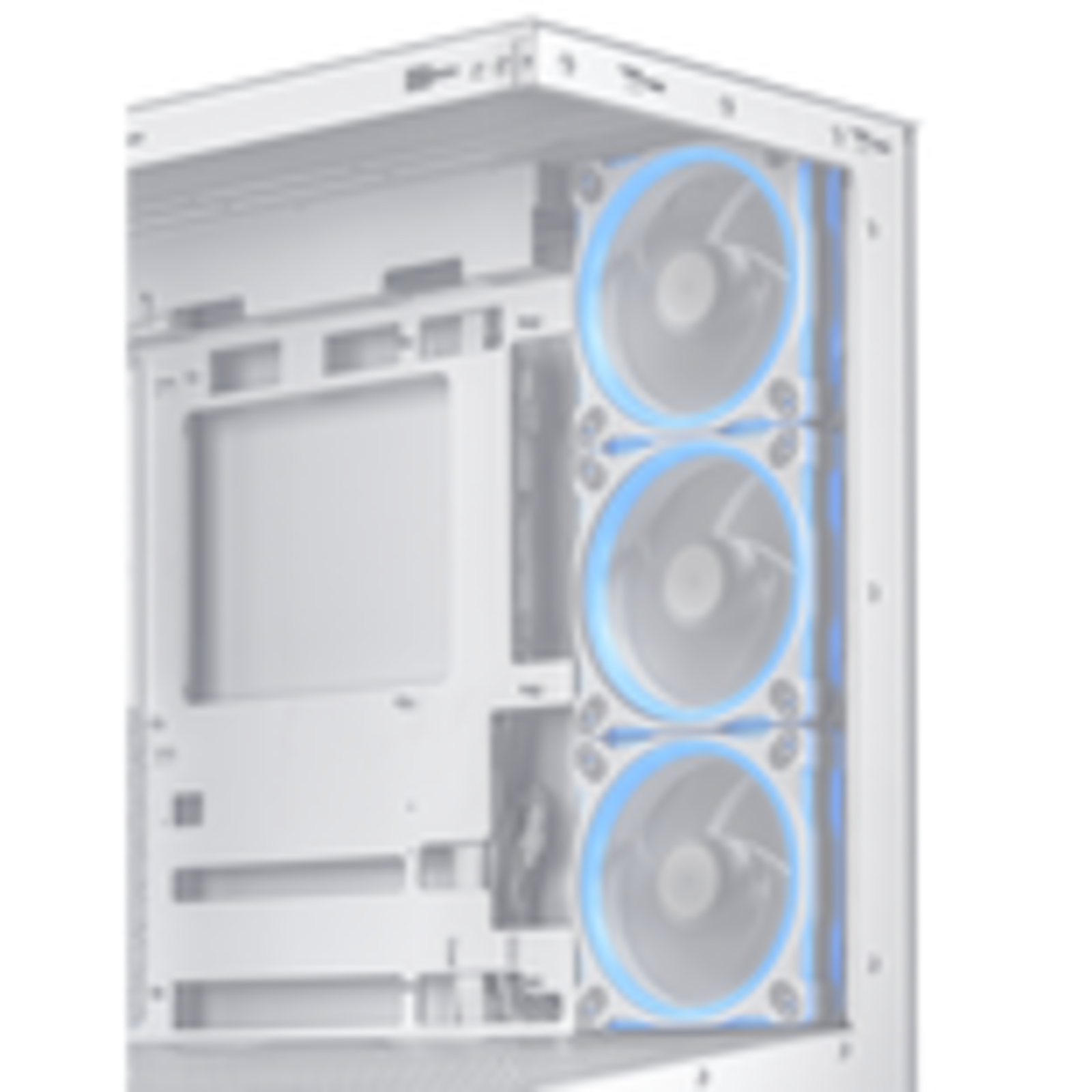 ASUS Case A31 PLUS TG ARGB Mid Tower transparent Side Panel 4x120mm ARGB Fan ARGB Hub White