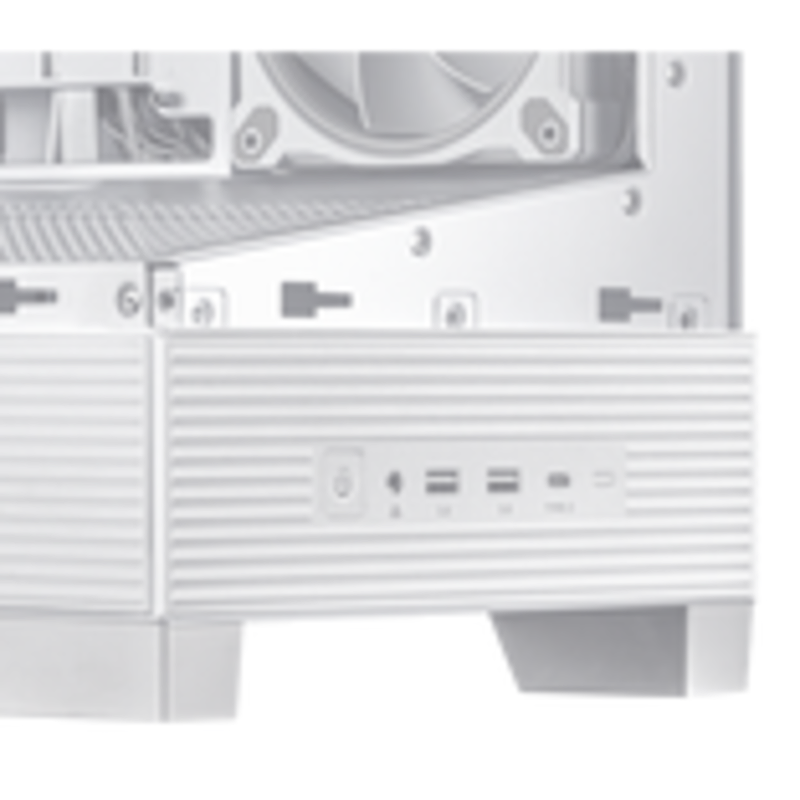 ASUS Case A31 PLUS TG ARGB Mid Tower transparent Side Panel 4x120mm ARGB Fan ARGB Hub White