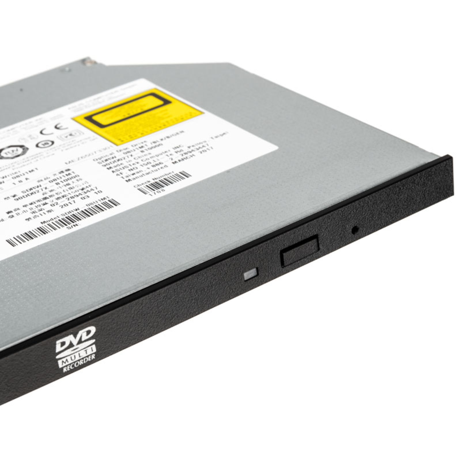 ASUS SDRW-08U1MT Slimline DVD Burner SATA Bulk Black