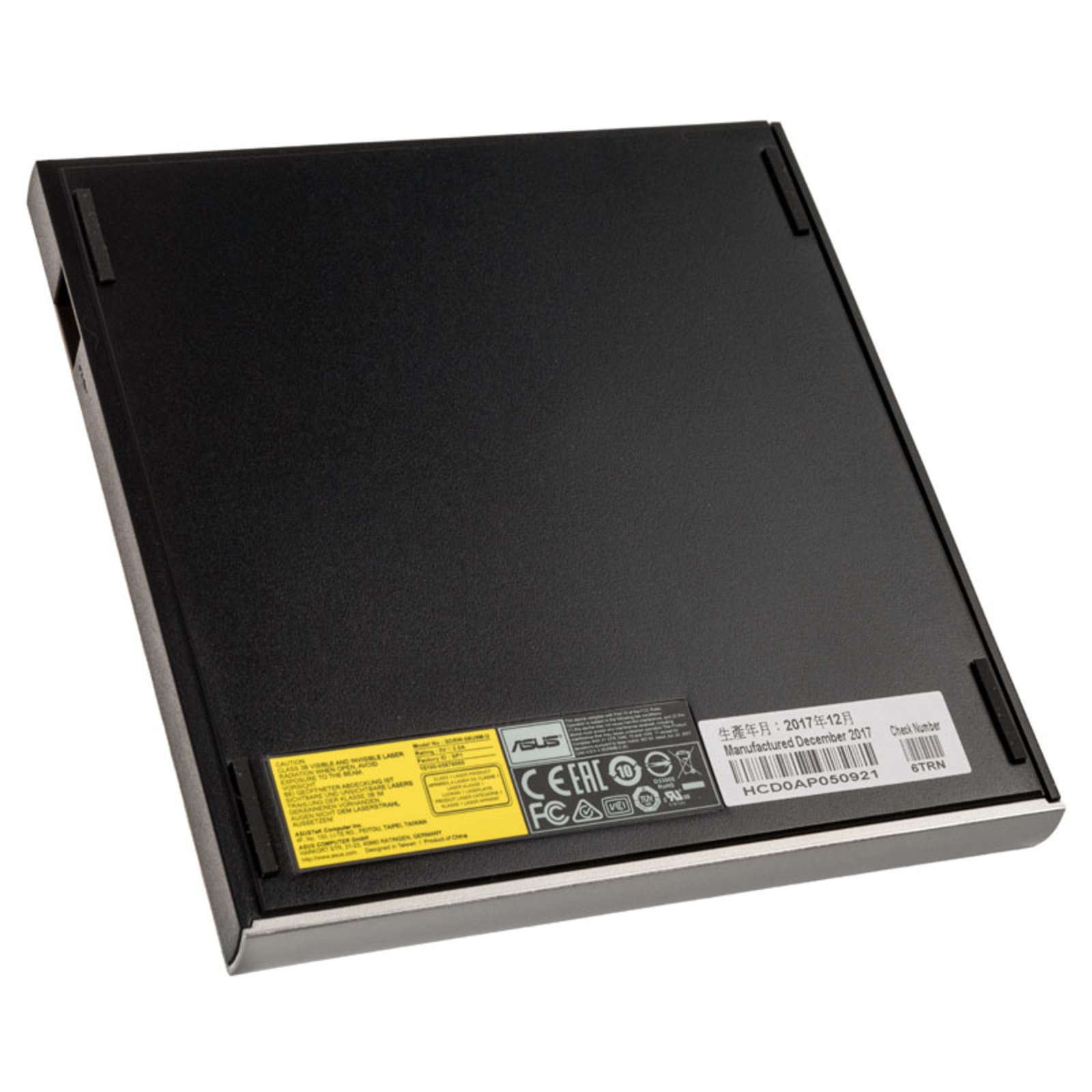 ASUS External DVD Burner ZenDrive U9M USB Type-C Silver