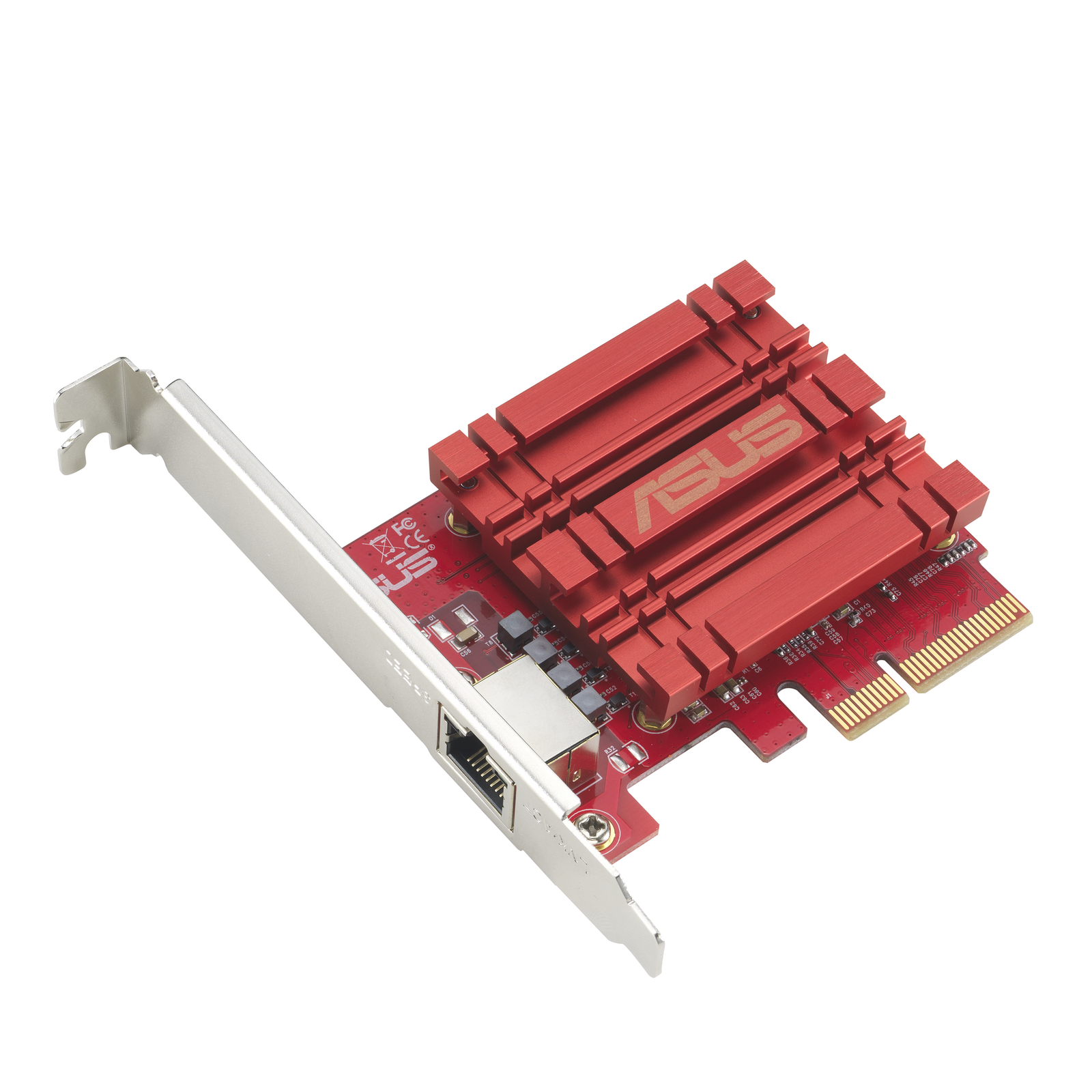 Asus 10G XG-C100C V3 Network Card 1/10 GBit/s PCIe 3.0 X4 RJ45