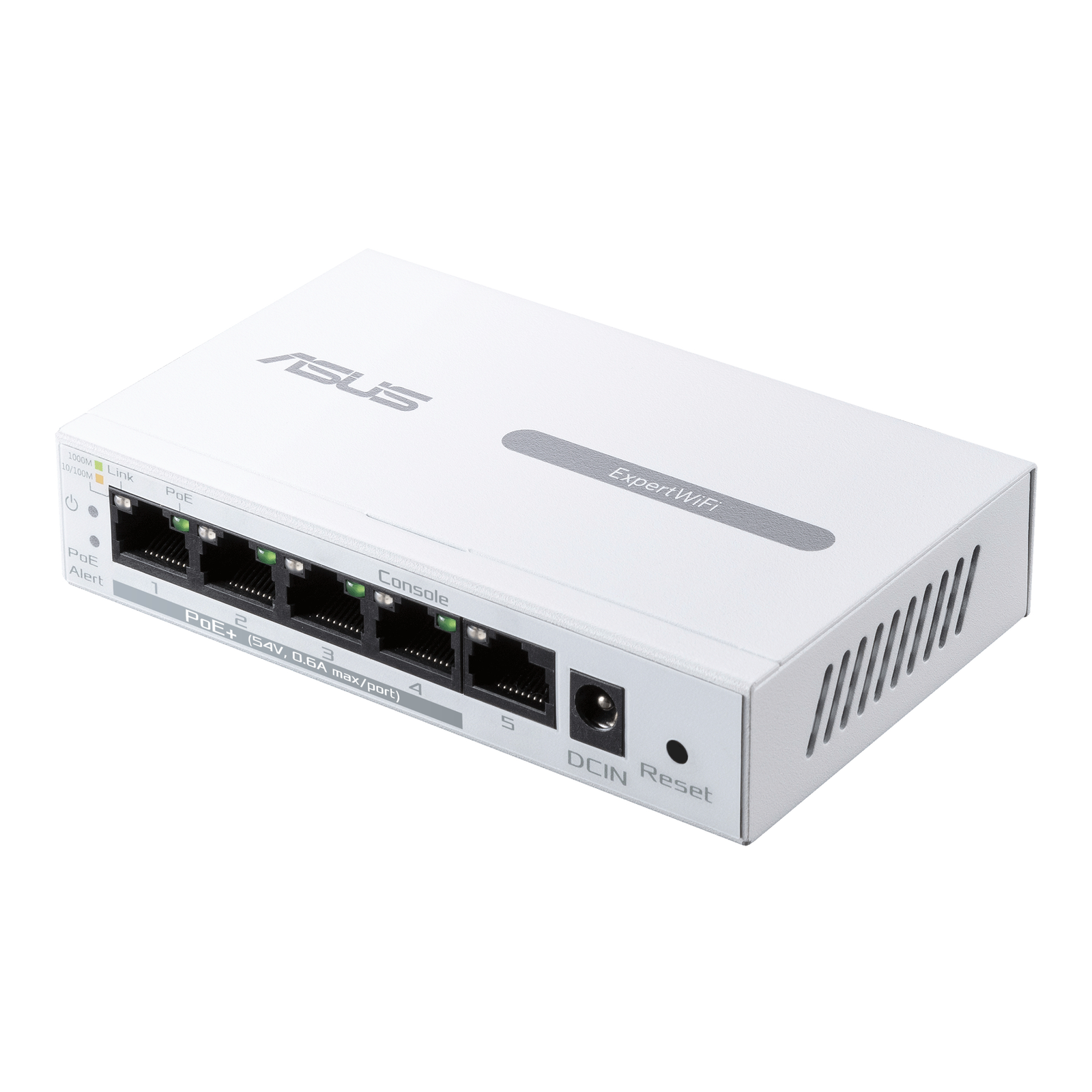 ASUS EBP15 ExpertWiFi 5-Port GbE Smart Managed PoE+ Switch IEEE 802.1Q IEEE 802.1p IEEE802.3ab