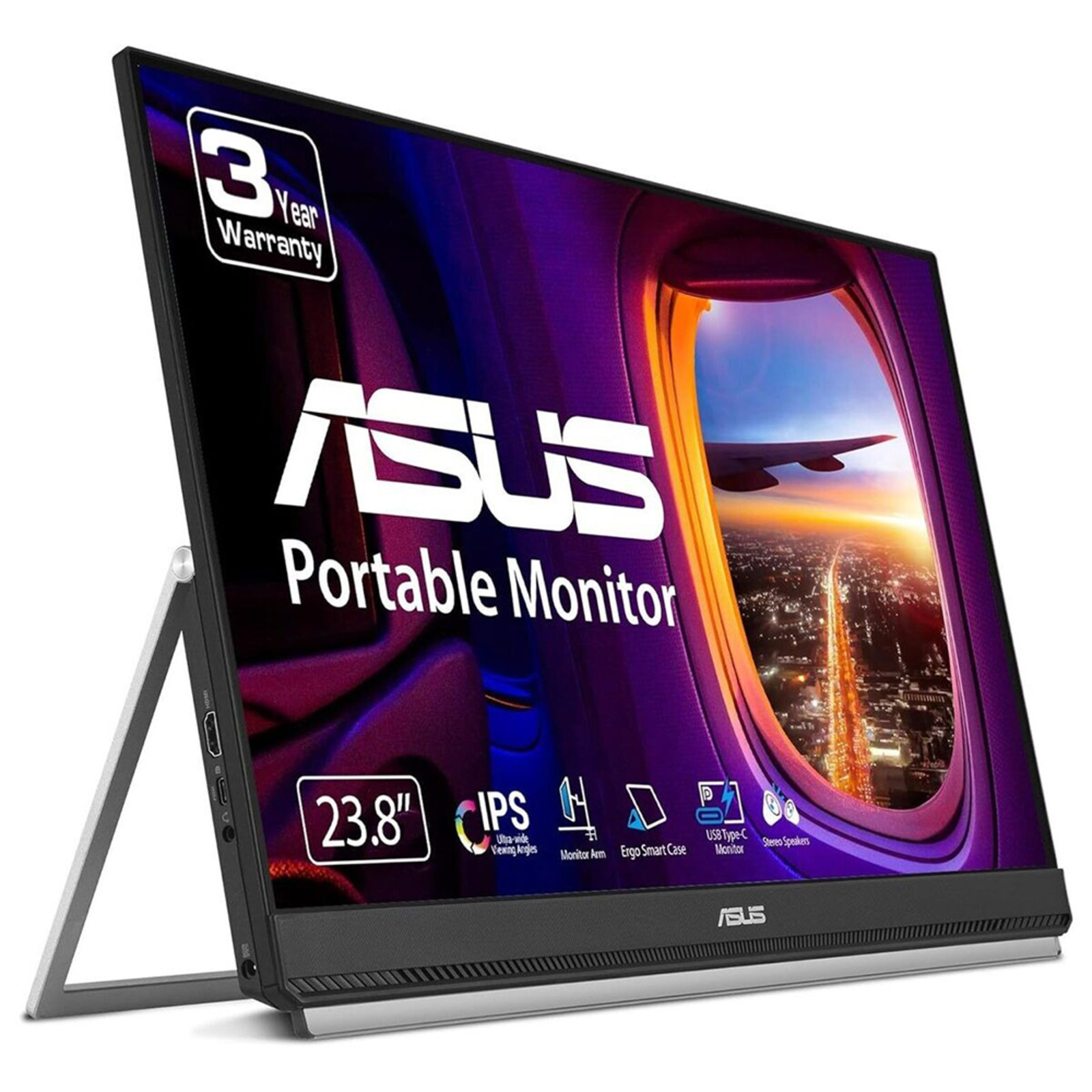 ASUS ZenScreen MB249C LED Monitor 60.5cm 23.8 Inch