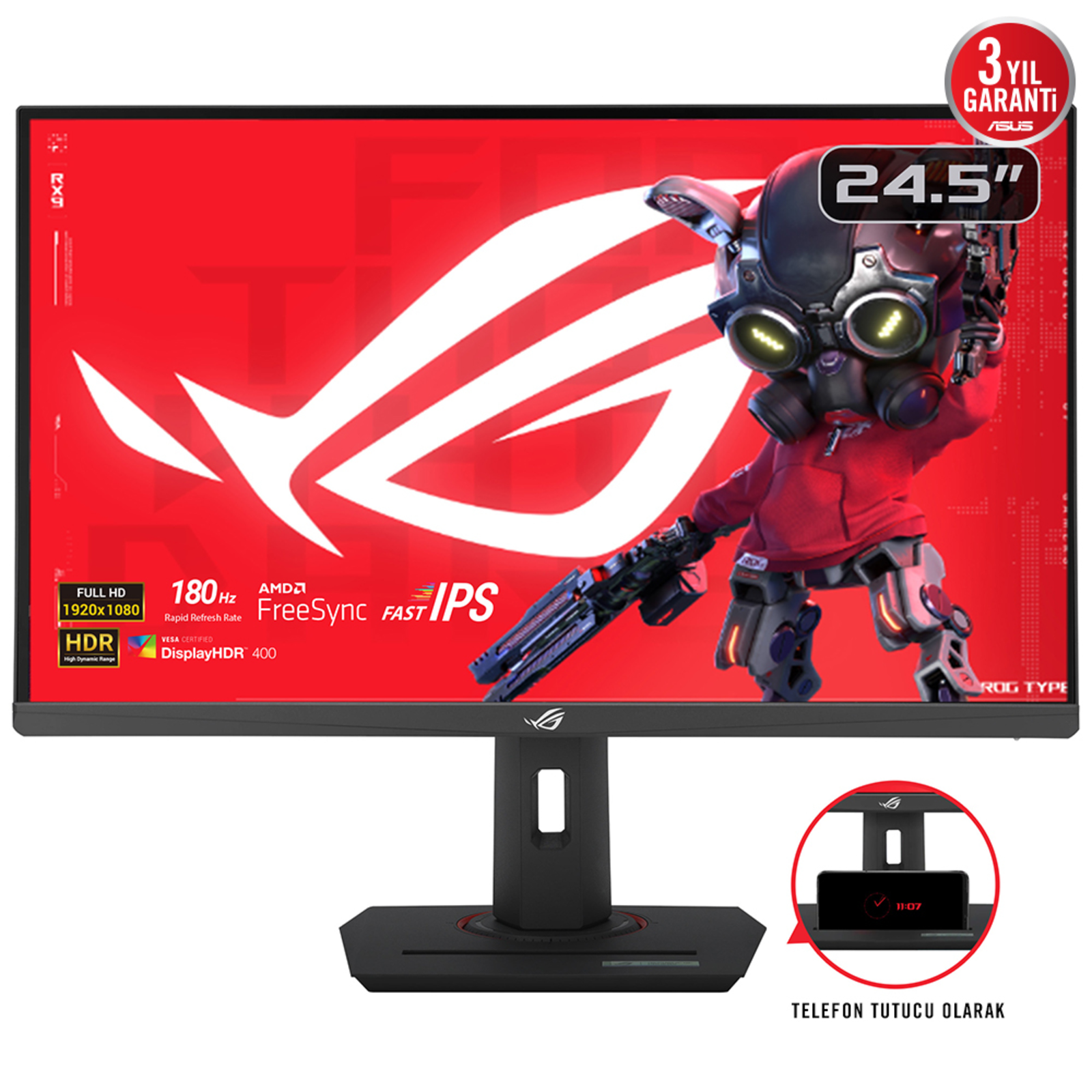 ASUS ROG Strix XG259CS 25 Inch Gaming Monitor 180 Hz 1ms GtG