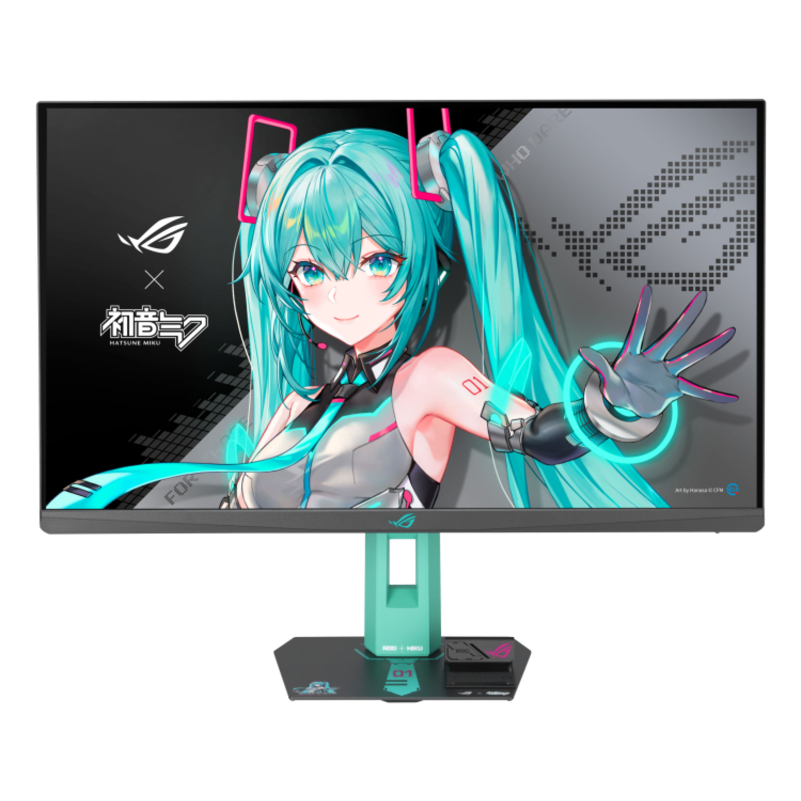 ASUS ROG Strix XG27ACMEG-G Hatsune Miku Edition Gaming 27inch 68.6cm WQHD IPS 260Hz HDMI DisplayPort