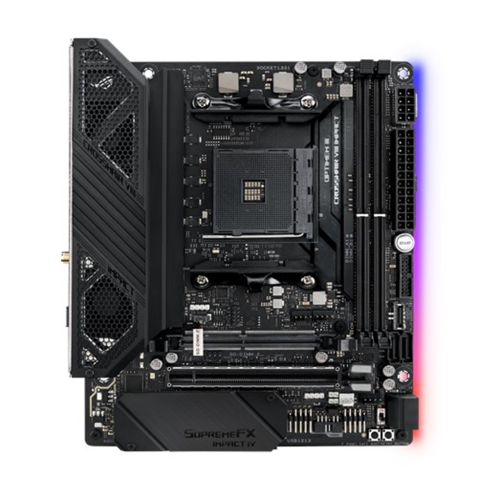 ASUS MB ROG CROSSHAIR VIII IMPACT AMD,AM4,DDR4,mDTX