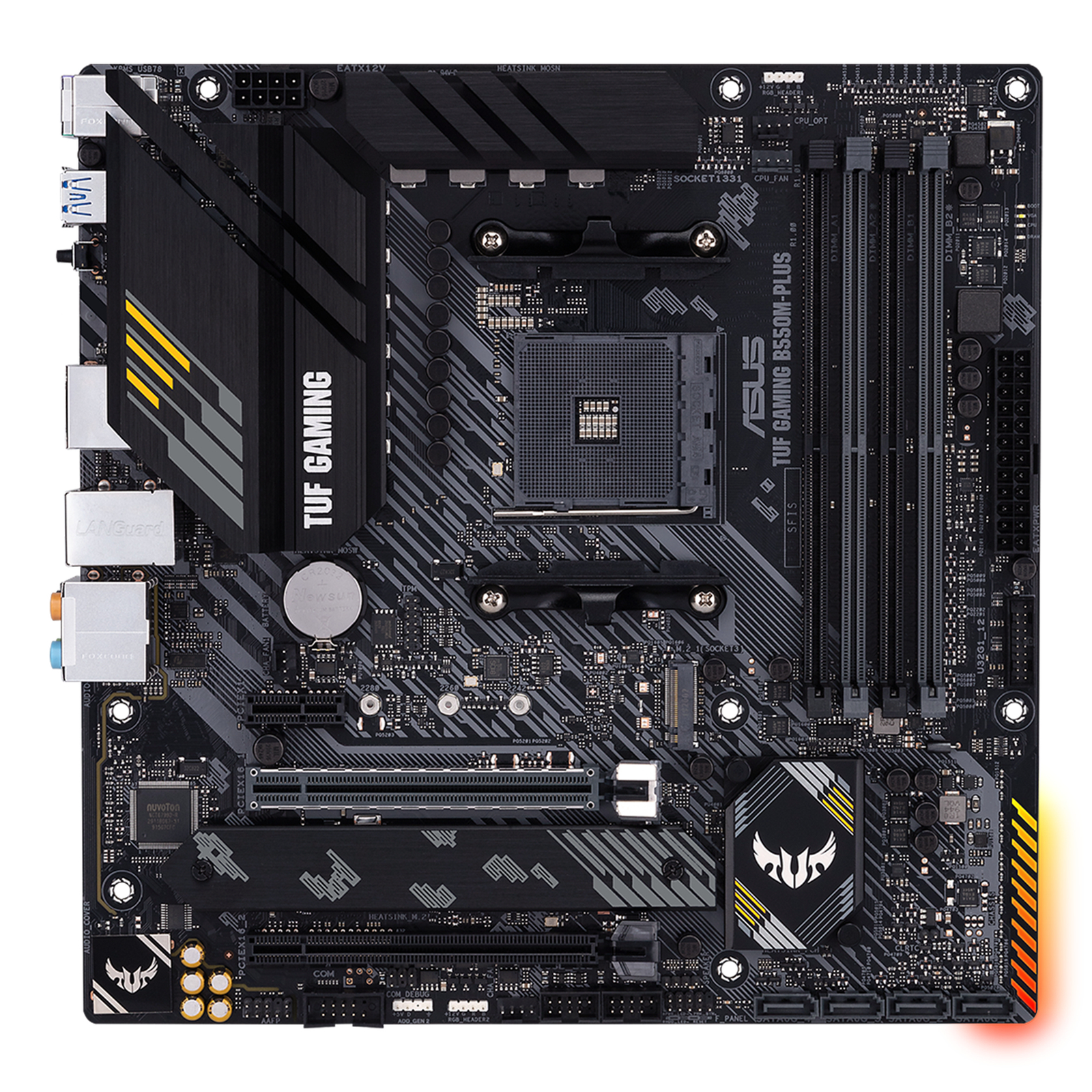 ASUS TUF Gaming B550M-Plus Gaming motherboard socket AM4