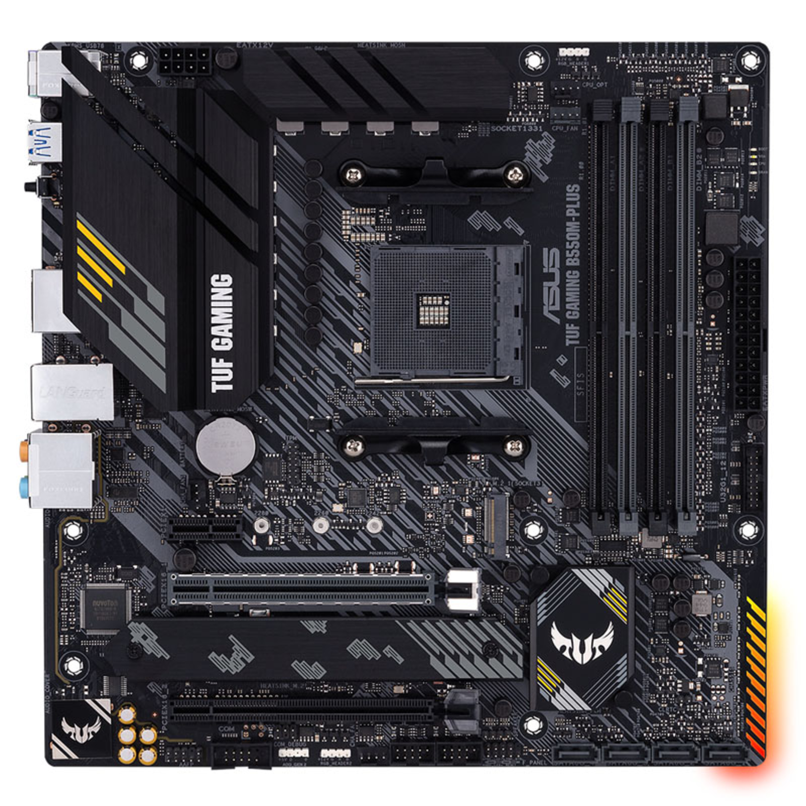 ASUS TUF Gaming B550M-Plus Gaming motherboard socket AM4