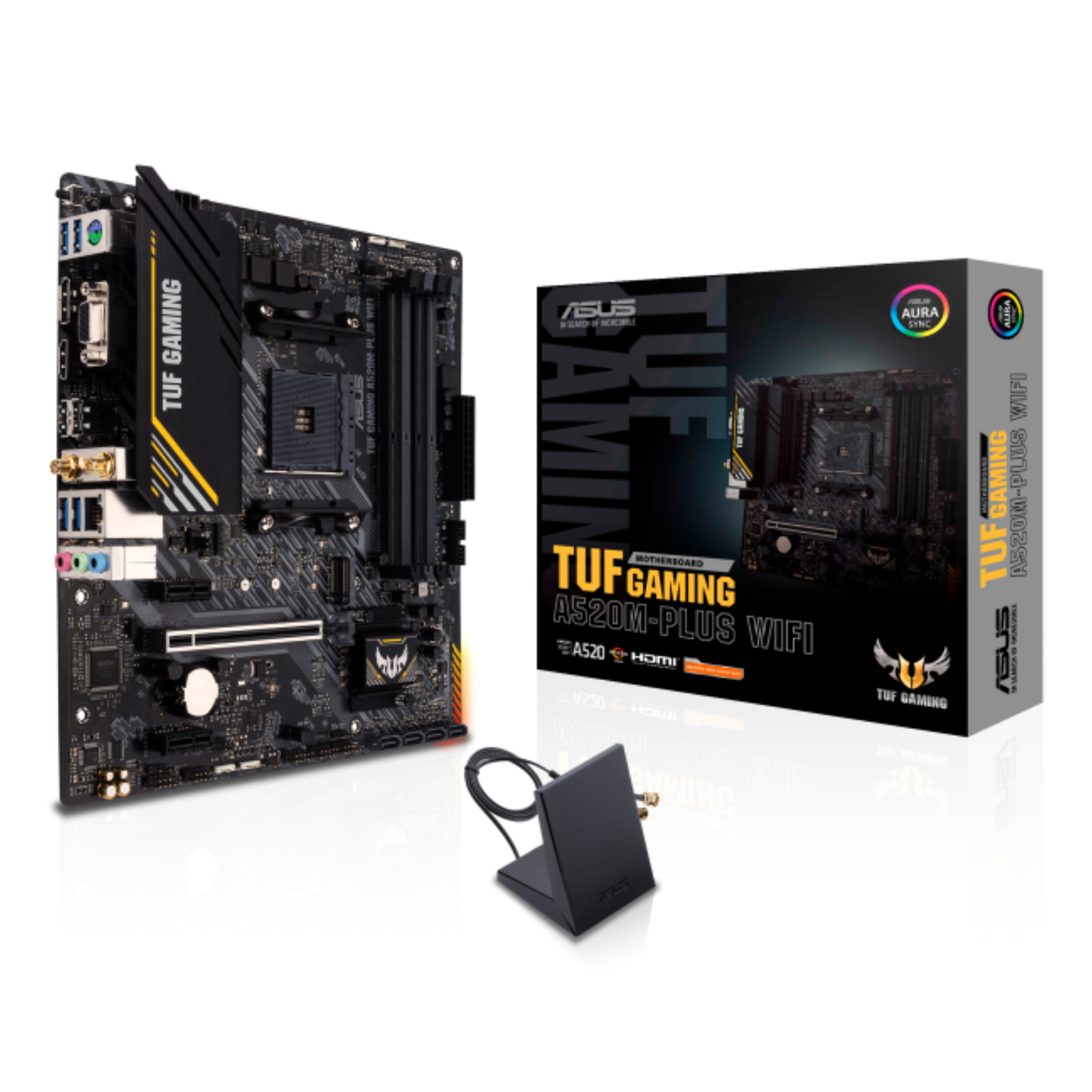 ASUS TUF GAMING A520M-PLUS WIFI Micro-ATX AM4 A520