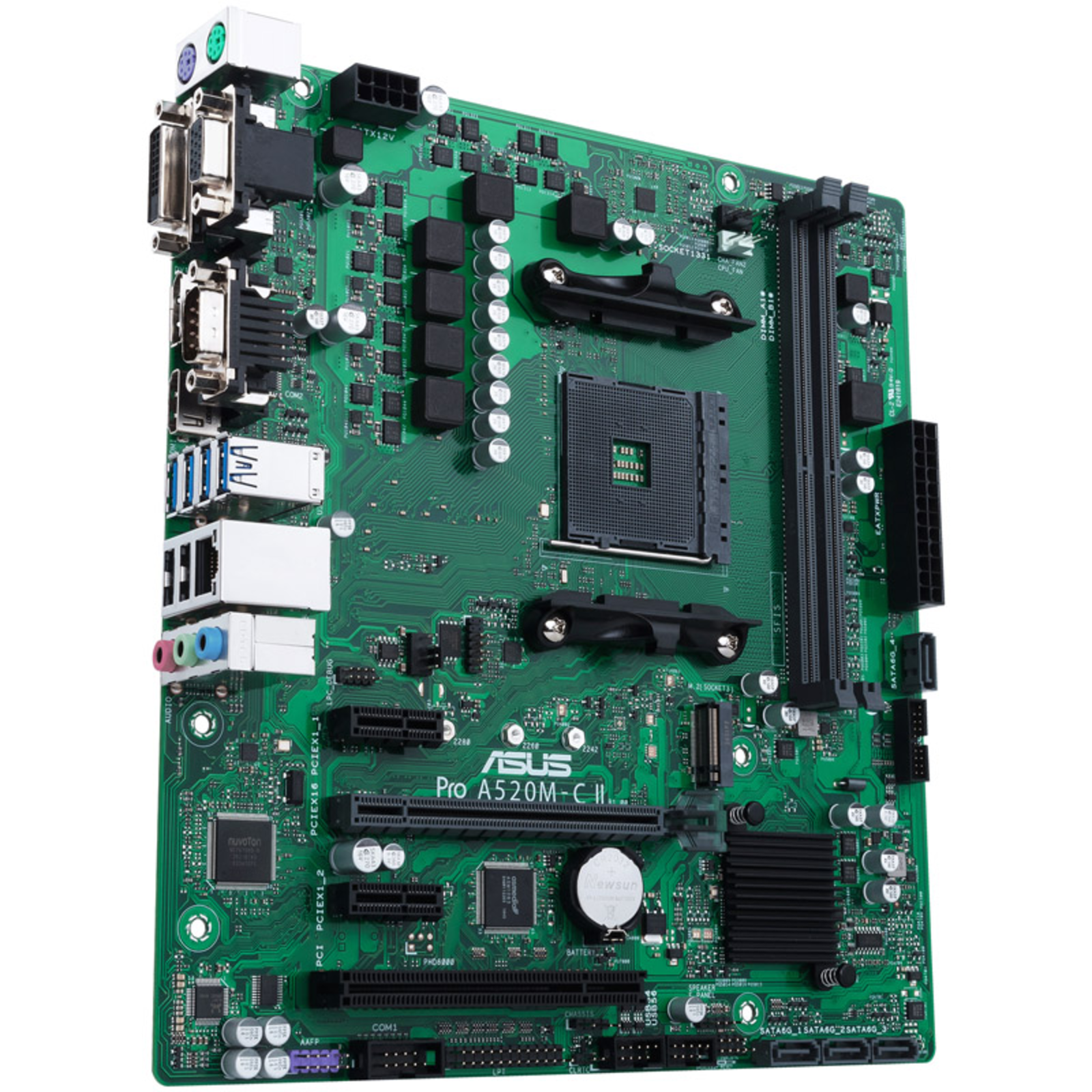 ASUS MB PRO A520M-C II CSM AMD,AM4,DDR4,mATX