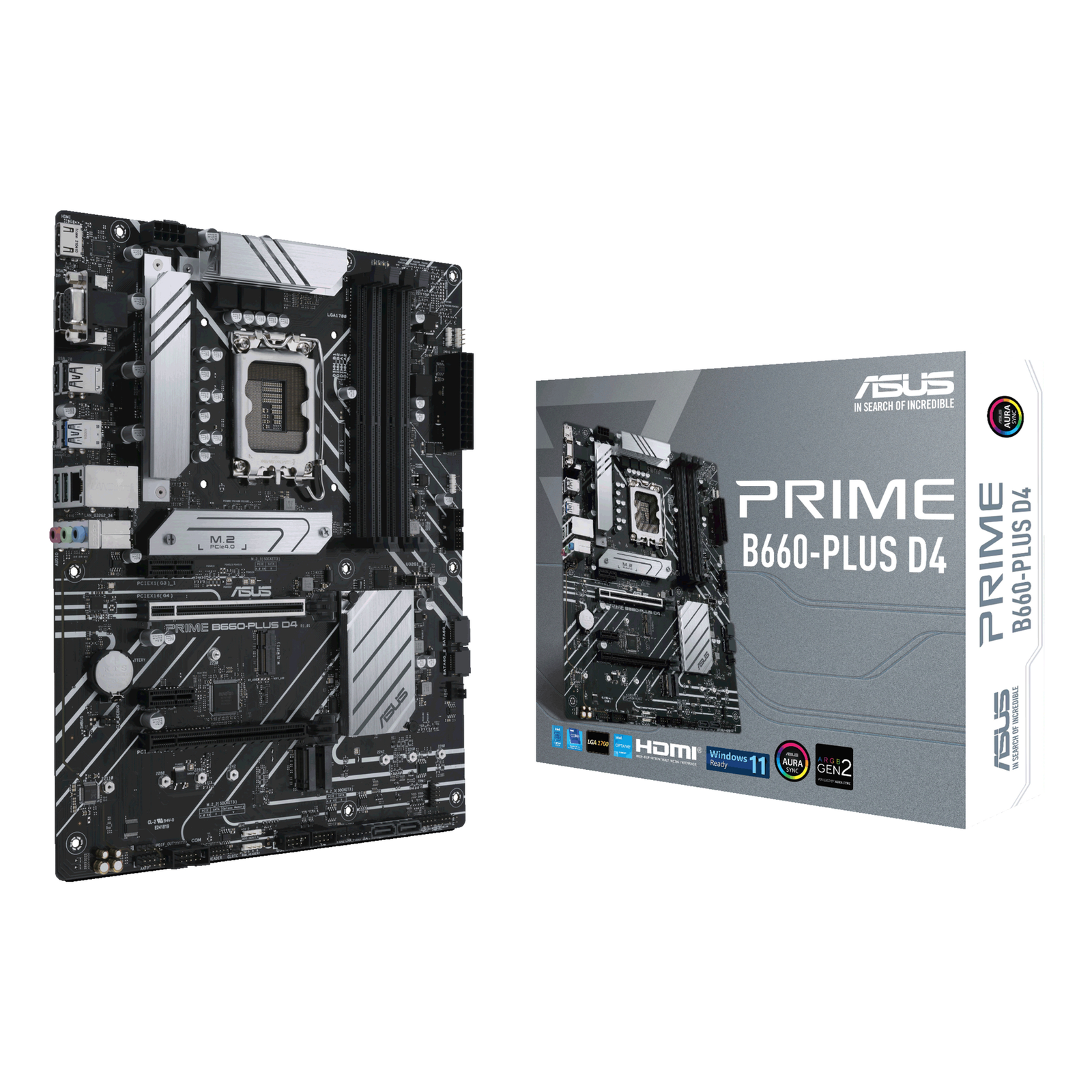 ASUS PRIME B660-PLUS D4 ATX LGA1700 Intel B660