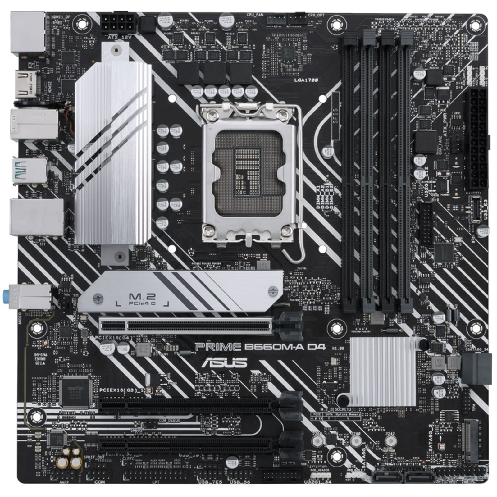 ASUS MB PRIME B660M-A D4-CSM Intel,1700,DDR4,mATX