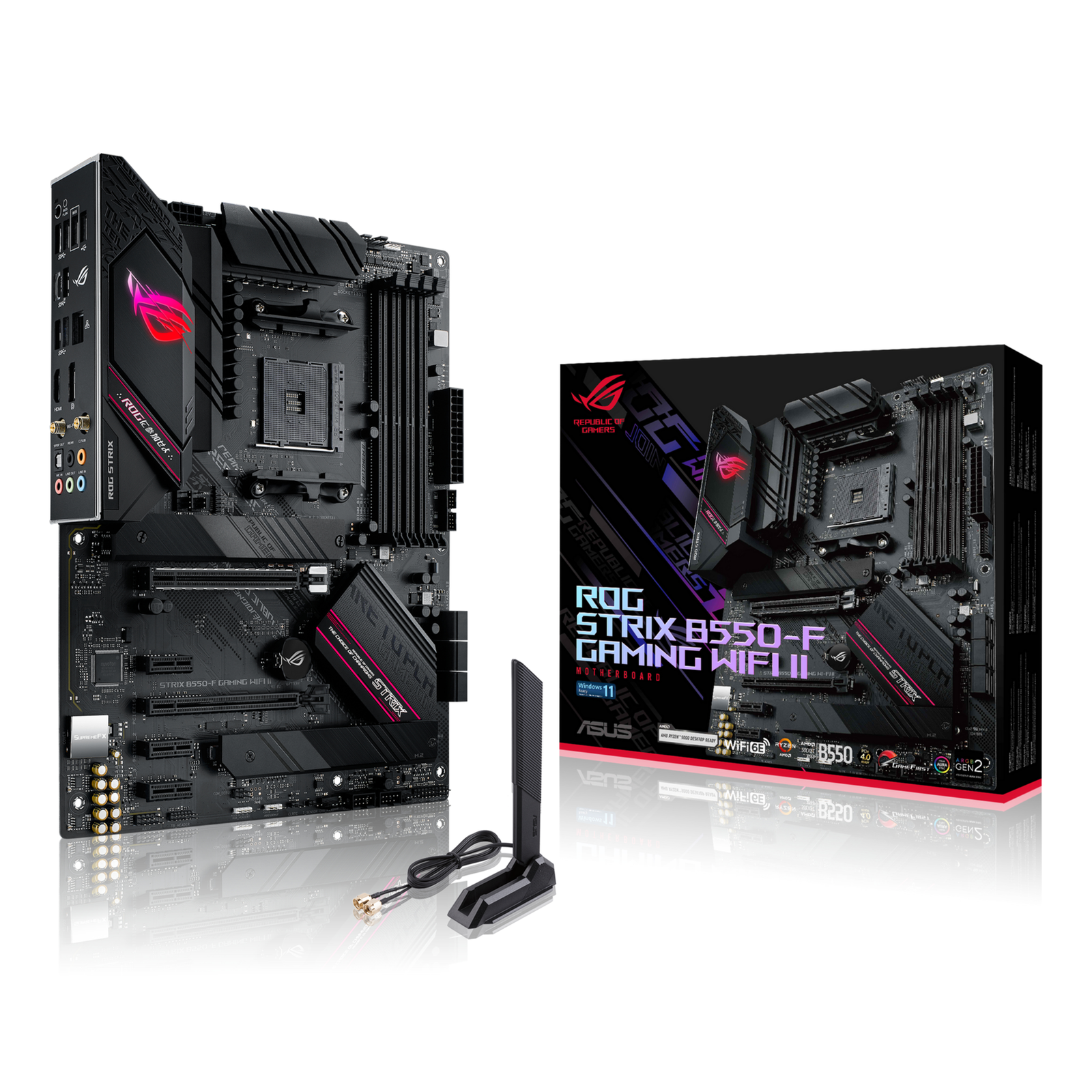 ASUS ROG STRIX B550-F GAMING WIFI II ATX AM4 AMD B550 Motherboard