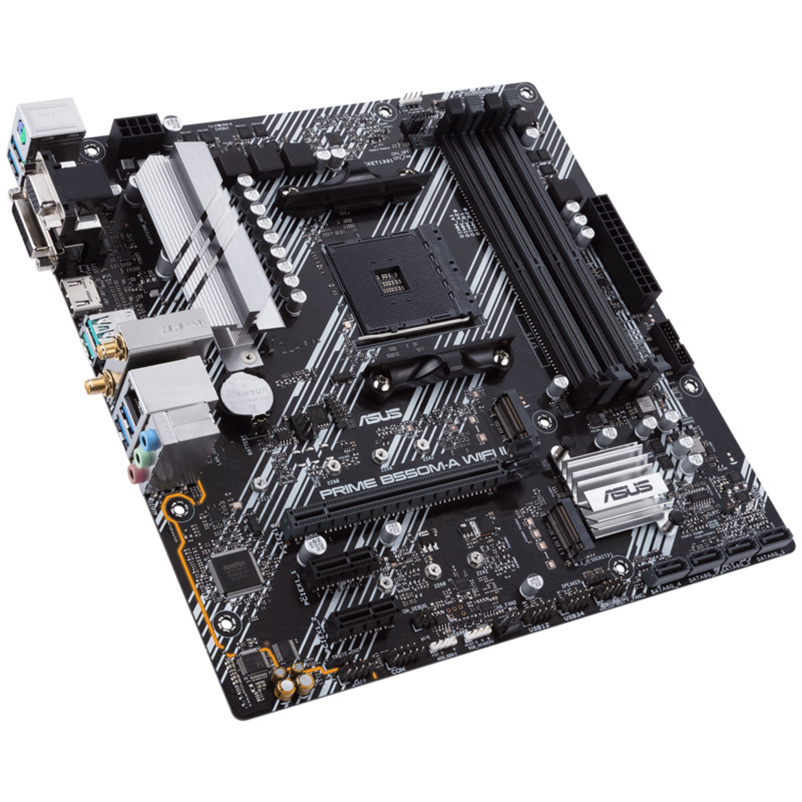 ASUS PRIME B550M-A WIFI II Micro-ATX AM4 AMD B550