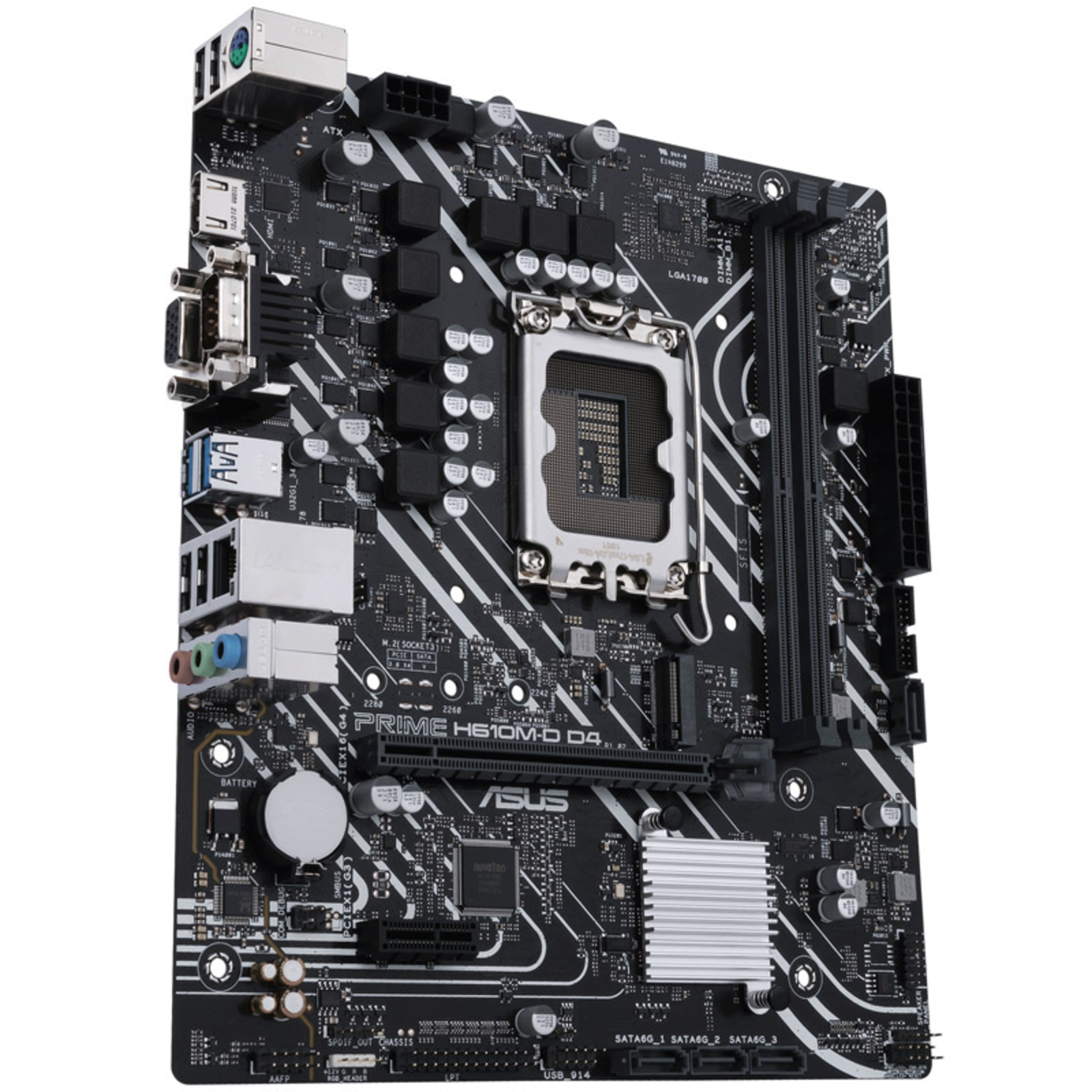 ASUS MB PRIME H610M-D D4 Intel,1700,DDR4,mATX