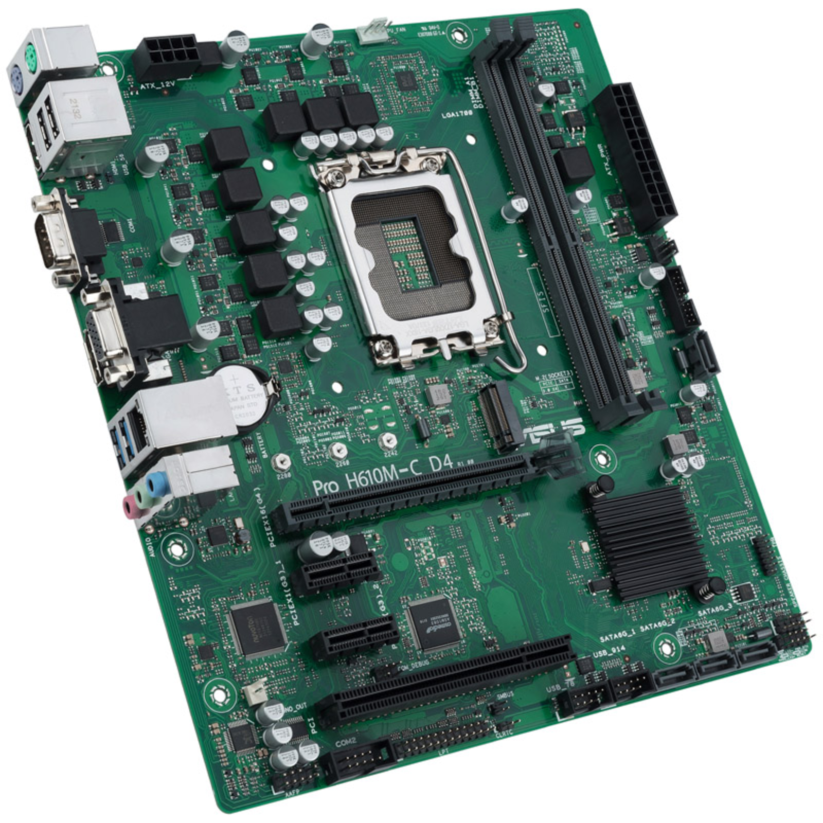 ASUS MB PRO H610M-C D4-CSM Intel,1700,DDR4,mATX