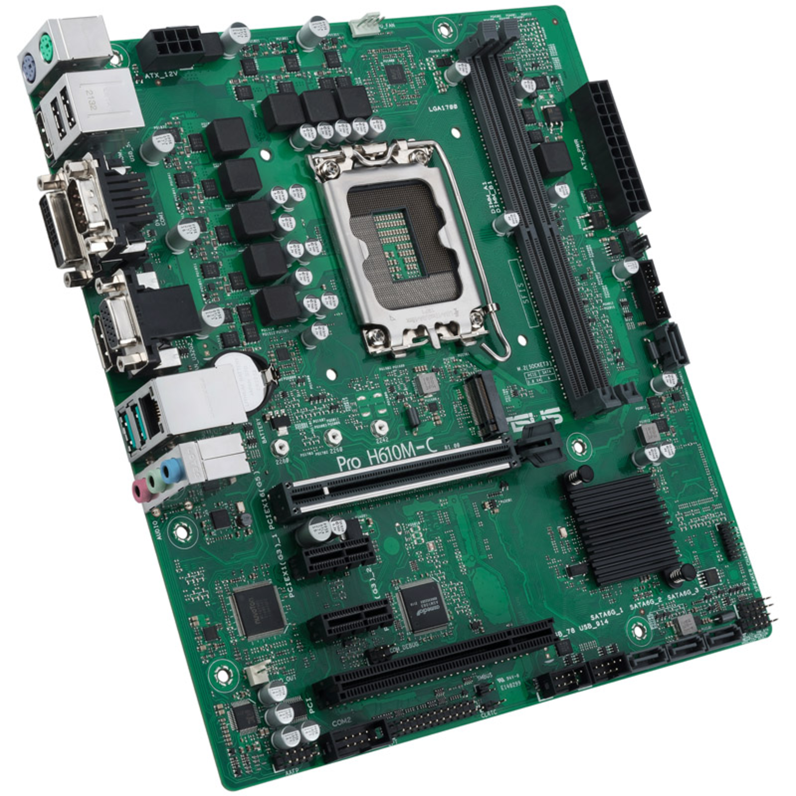 ASUS Pro H610M-C-CSM Micro-ATX LGA1700 H610