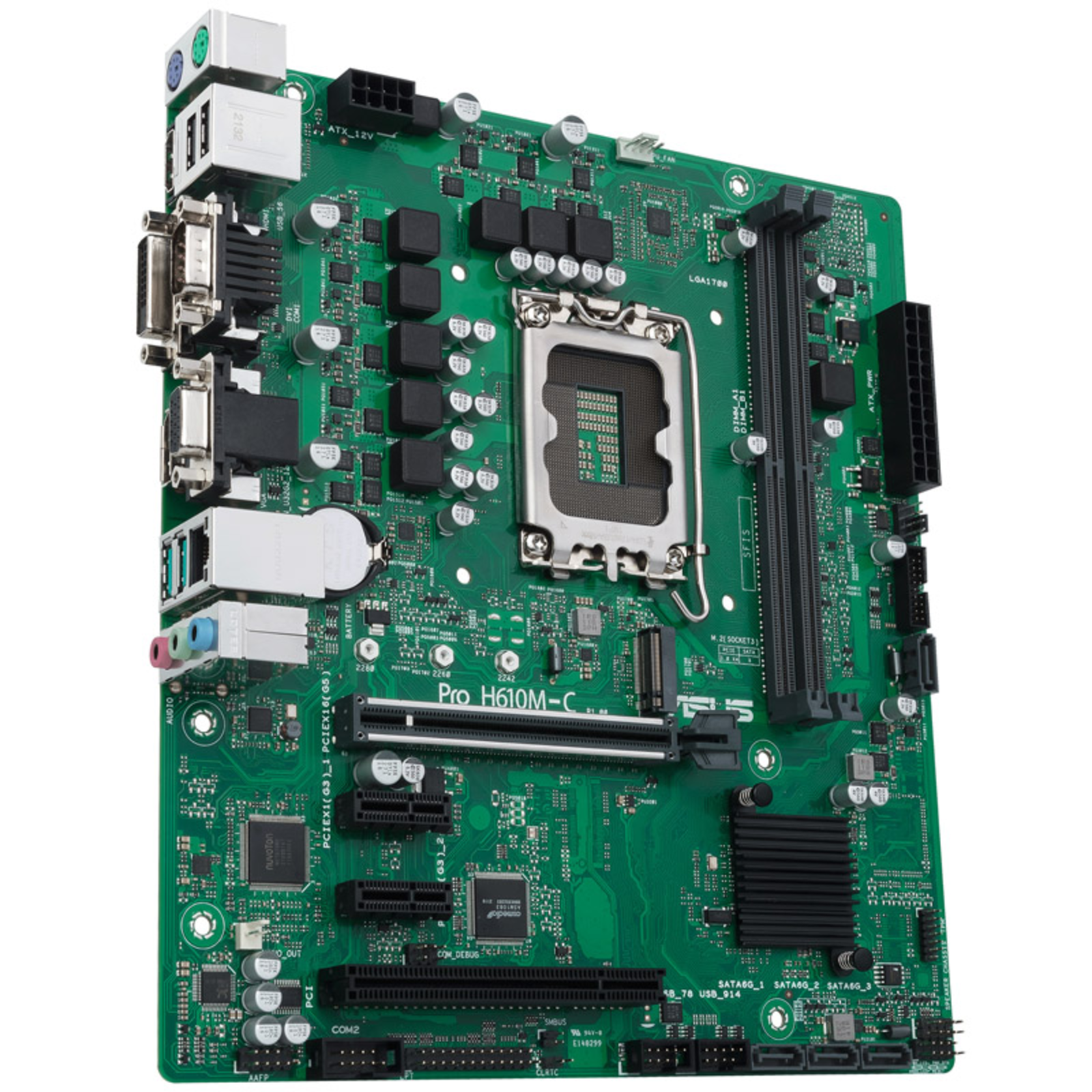 ASUS Pro H610M-C-CSM Micro-ATX LGA1700 H610