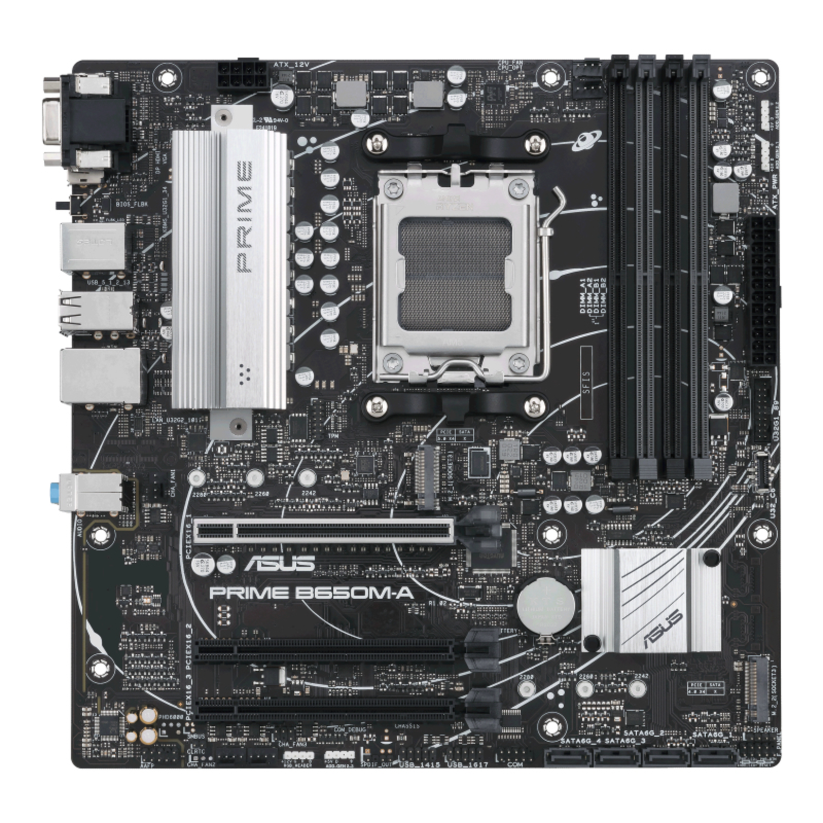 ASUS PRIME B650M-A motherboard socket AM5