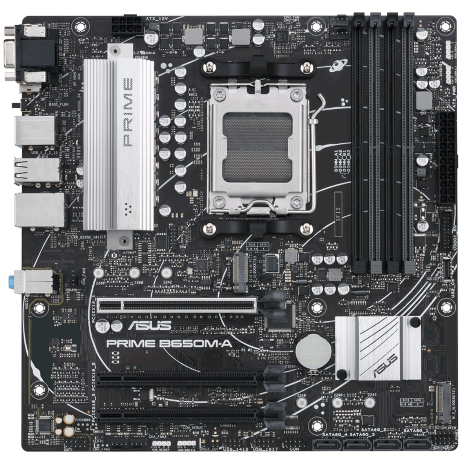 ASUS PRIME B650M-A motherboard socket AM5