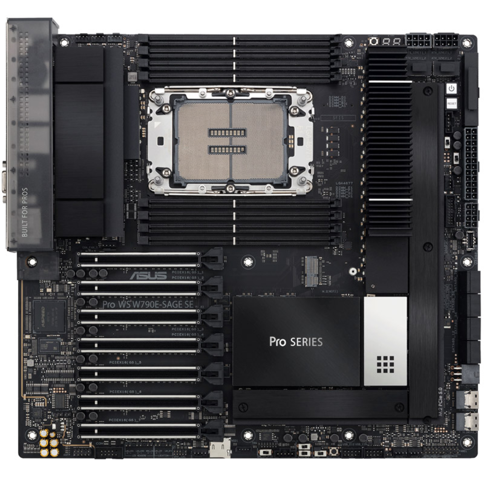 ASUS MB PRO WS W790E-SAGE SE Intel,LGA4677,DDR5,EEB