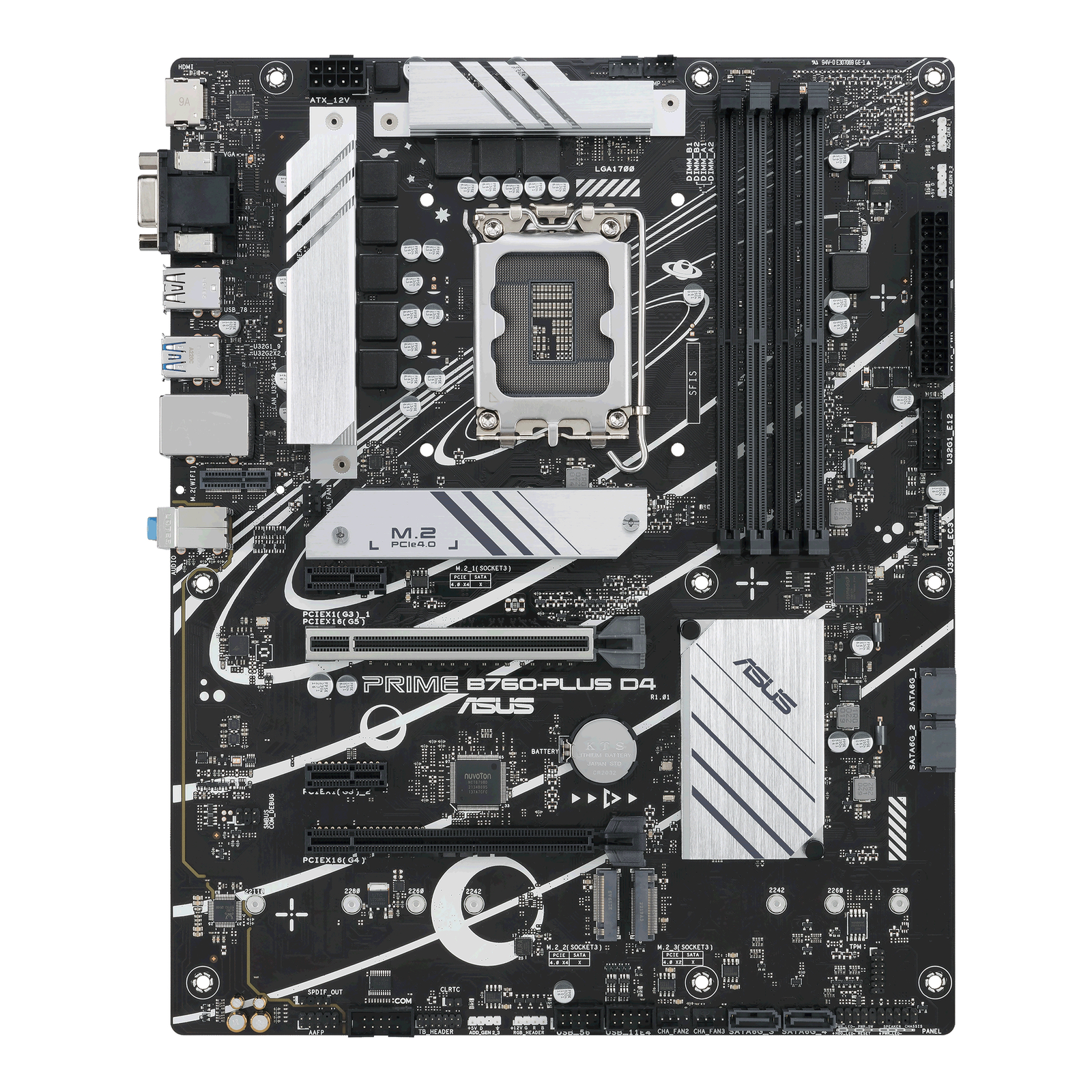 ASUS PRIME B760-PLUS D4 motherboard socket 1700