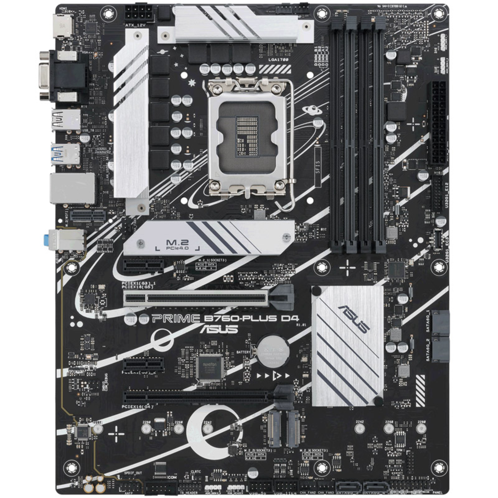 ASUS PRIME B760-PLUS D4 motherboard socket 1700