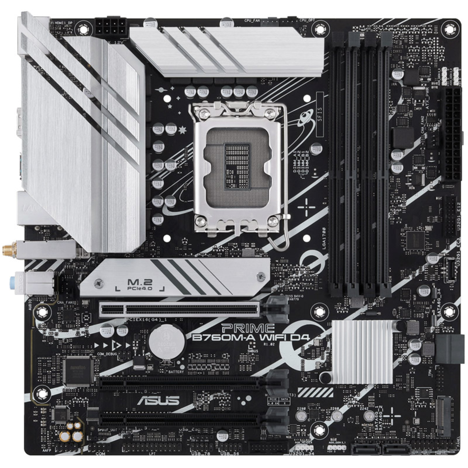 ASUS PRIME B760M-A WIFI D4 motherboard socket 1700