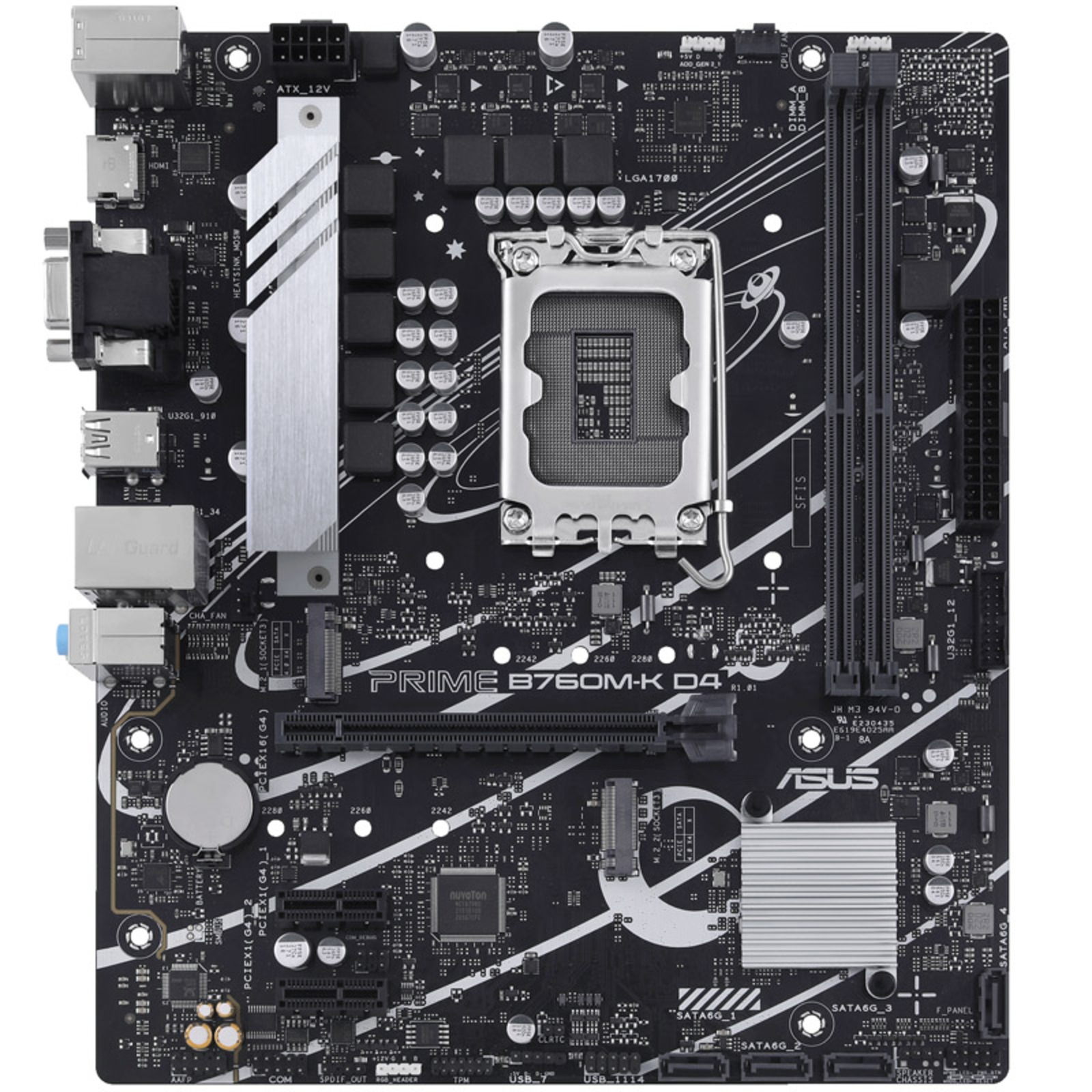 ASUS PRIME B760M-K D4 Motherboard Micro ATX LGA1700