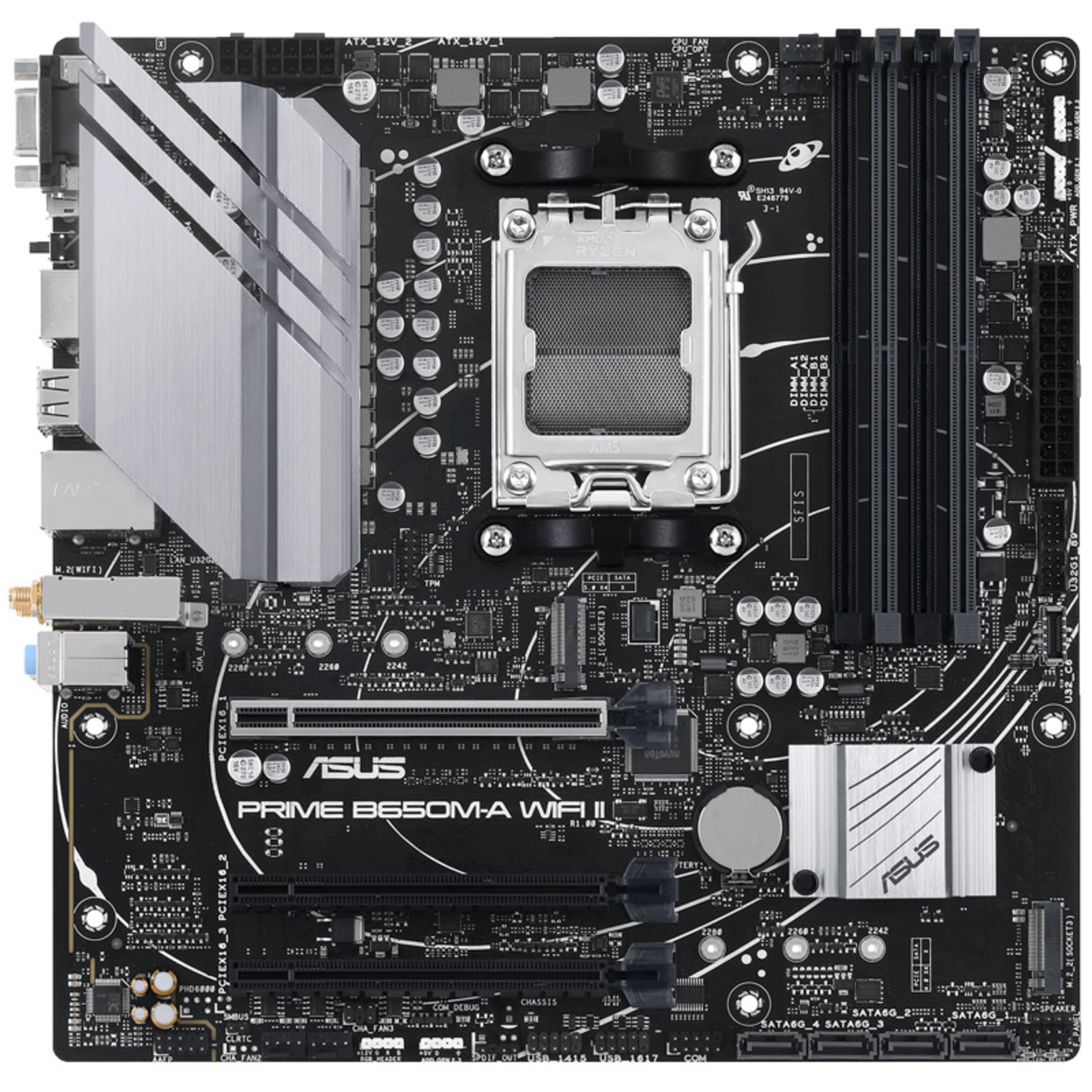 ASUS B650M-A Wifi Ii Amd B650 Socket Am5 Micro Atx