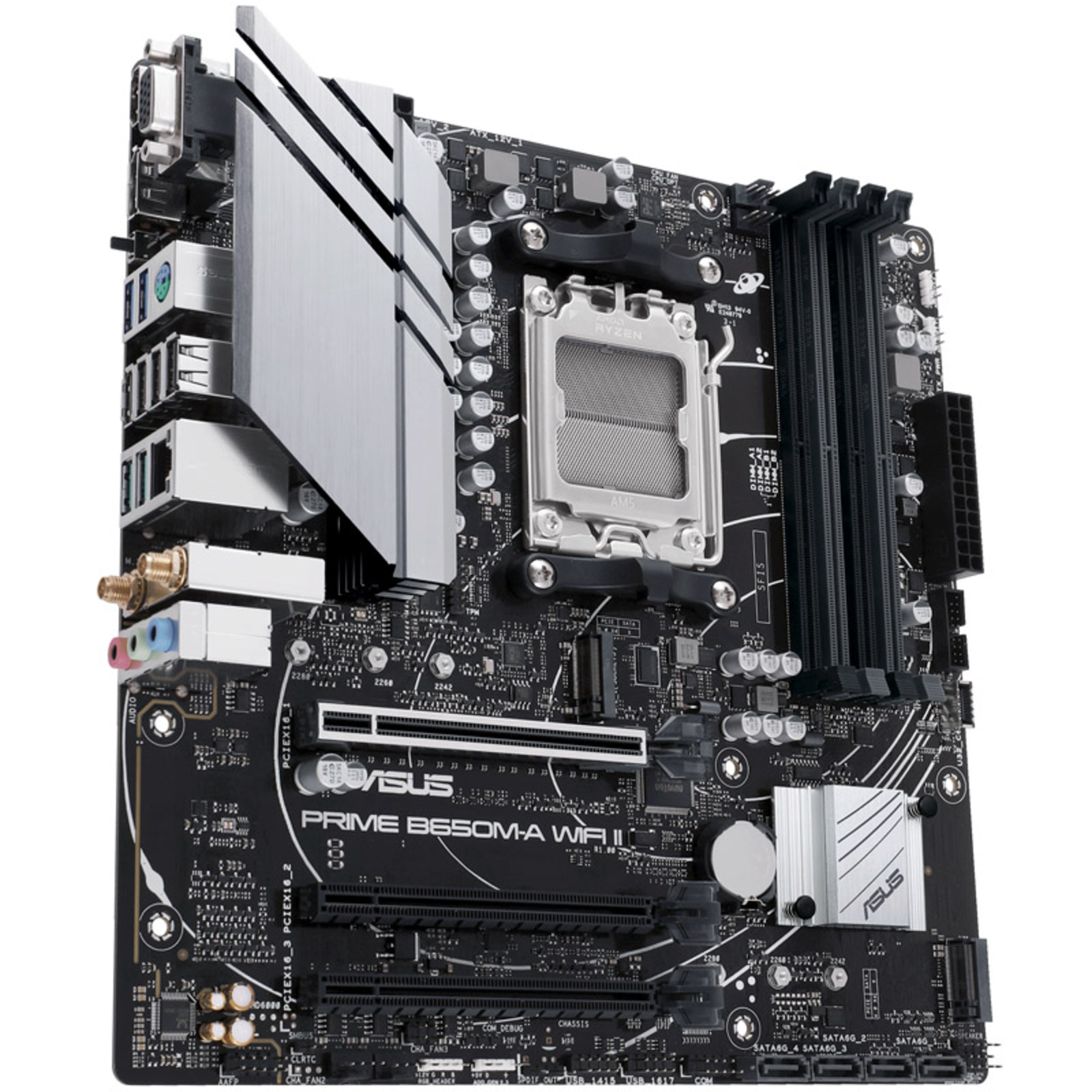 ASUS B650M-A Wifi Ii Amd B650 Socket Am5 Micro Atx