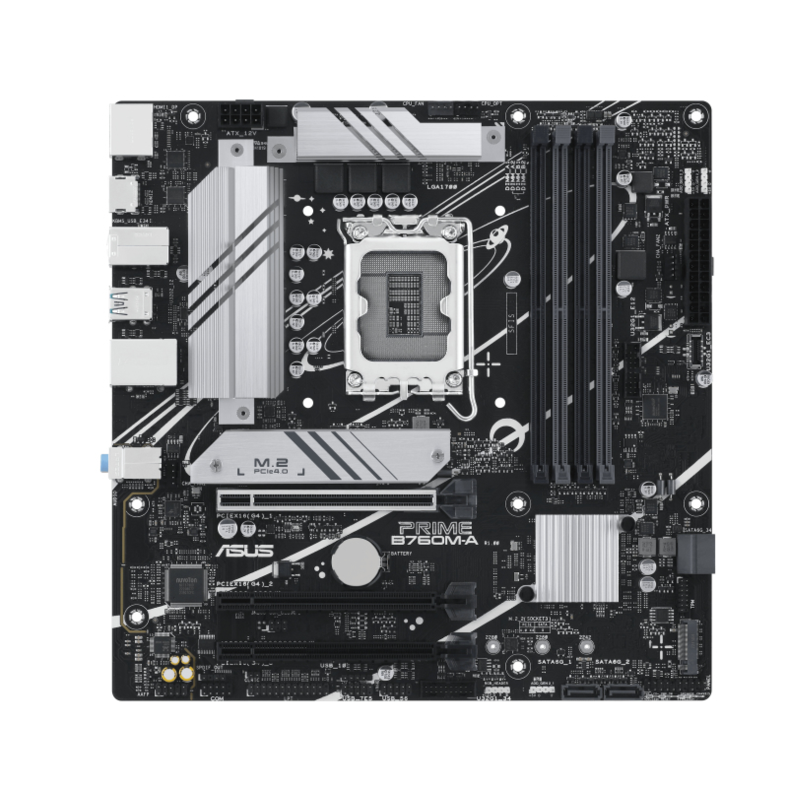ASUS PRIME B760M-A-CSM Motherboard Micro ATX LGA1700 Socket B760 Chipset USB 3.2 Gen 1