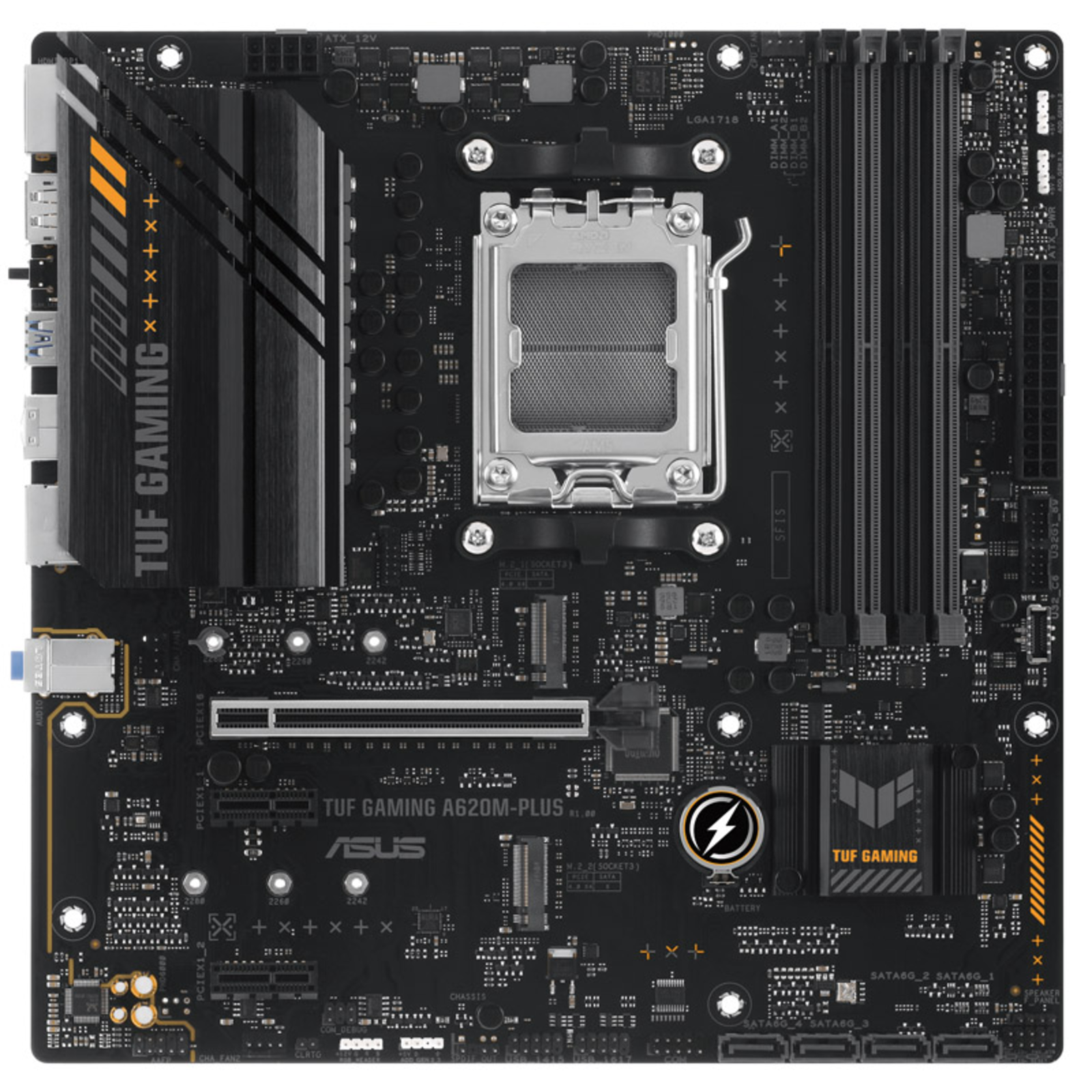 ASUS TUF GAMING A620M-PLUS motherboard socket AM5