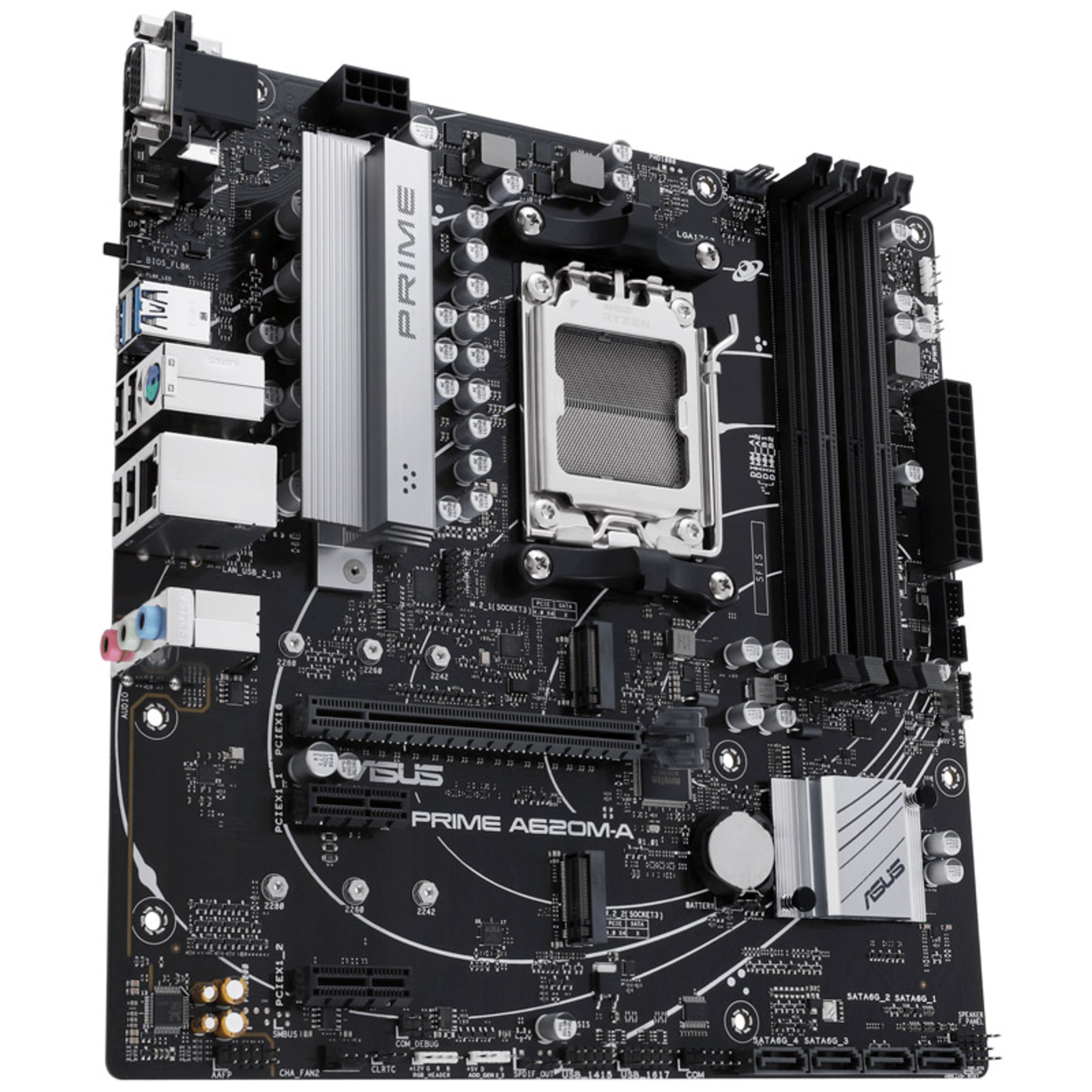 ASUS Prime A620M-A-Csm Amd A620 Socket Am5 Micro Atx