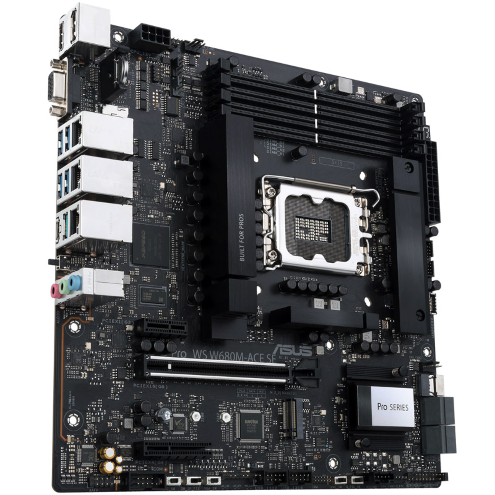 ASUS MB PRO WS W680M-ACE SE Intel,1700,DDR5,mATX