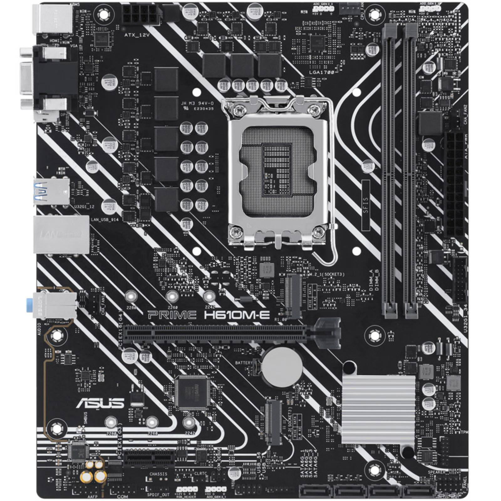 ASUS MB PRIME H610M-E-CSM INTEL,1700,DDR5,mATX