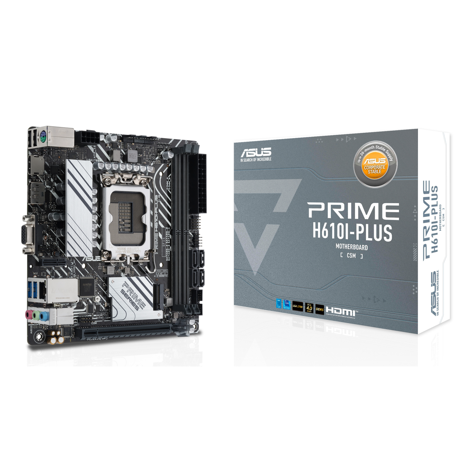 ASUS MB PRIME H610I-PLUS-CSM