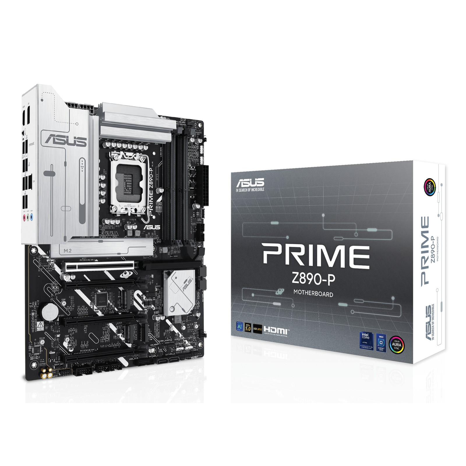 ASUS Motherboard PRIME Z890-P Intel Z890 LGA 1851 (Socket V1) ATX