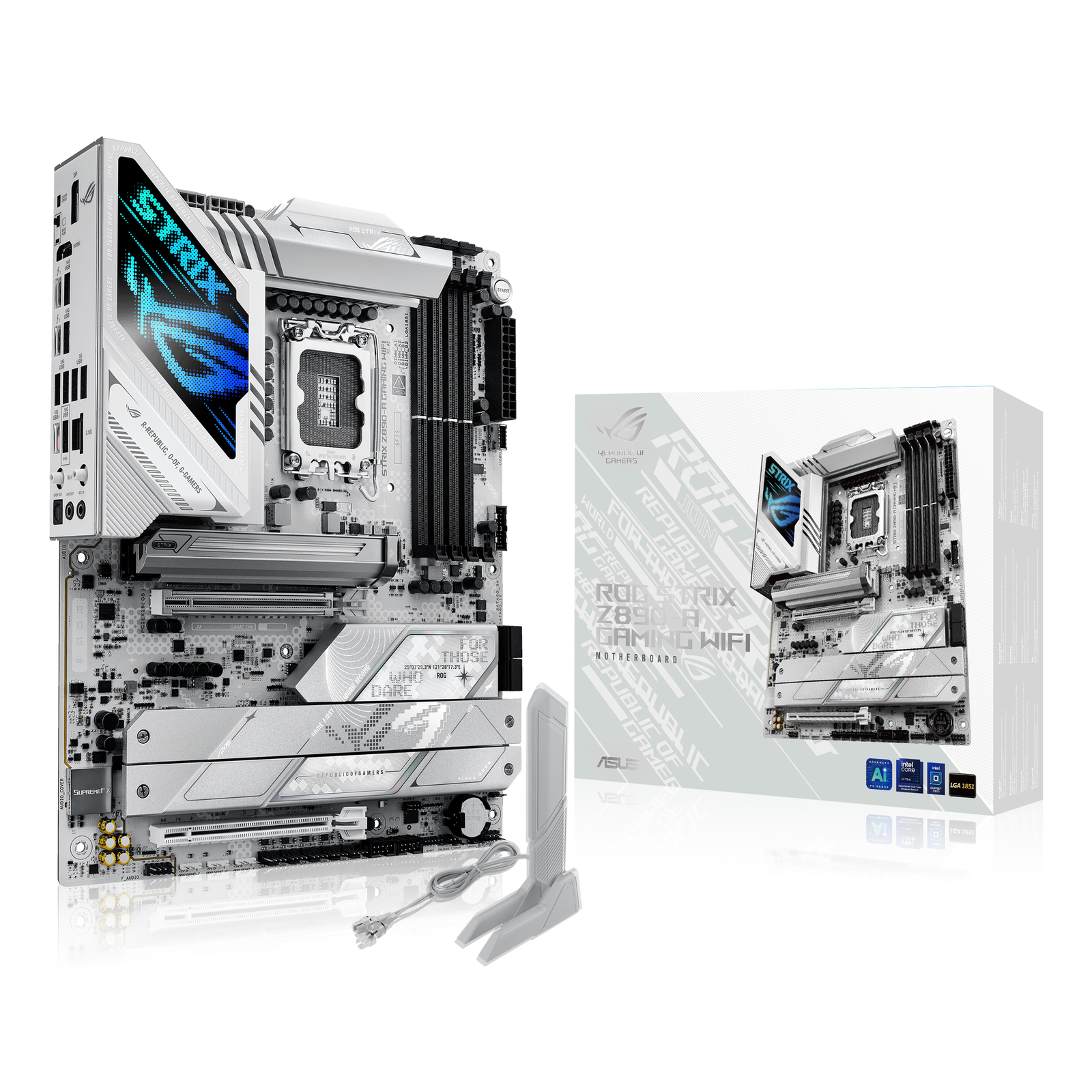 ASUS Motherboard ROG STRIX Z890-A GAMING WIFI Intel Z890 LGA 1851 (Socket V1) ATX