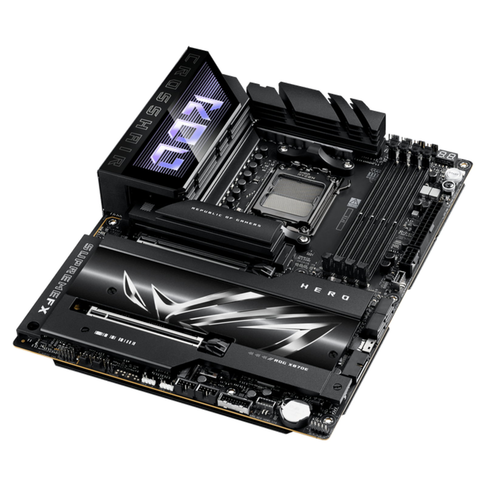 ASUS ROG CROSSHAIR X870E HERO Motherboard Socket AM5
