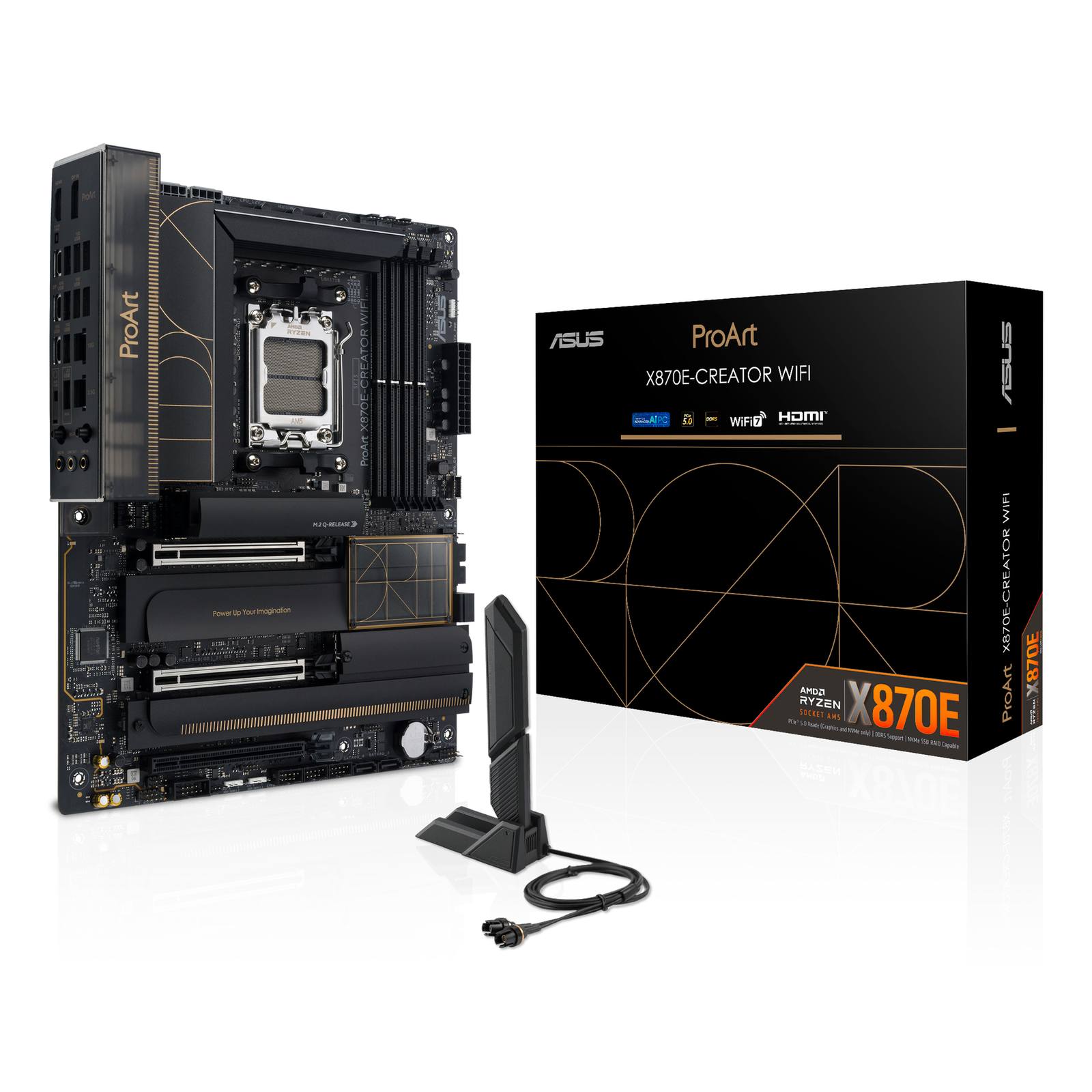 ASUS PROART X870E-Creator WiFi Motherboard Socket AM5