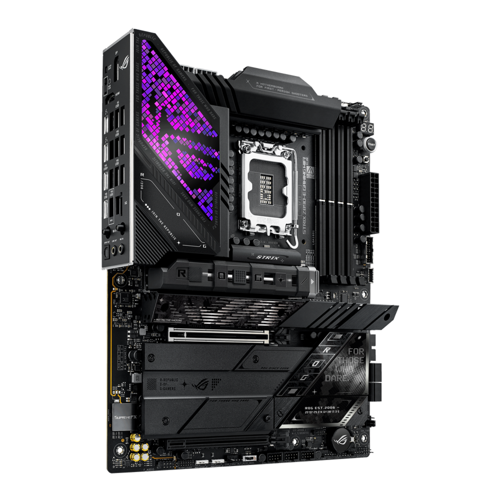 ASUS Motherboard ROG STRIX Z890-E GAMING WIFI Intel Z890 LGA 1851 (Socket V1) ATX